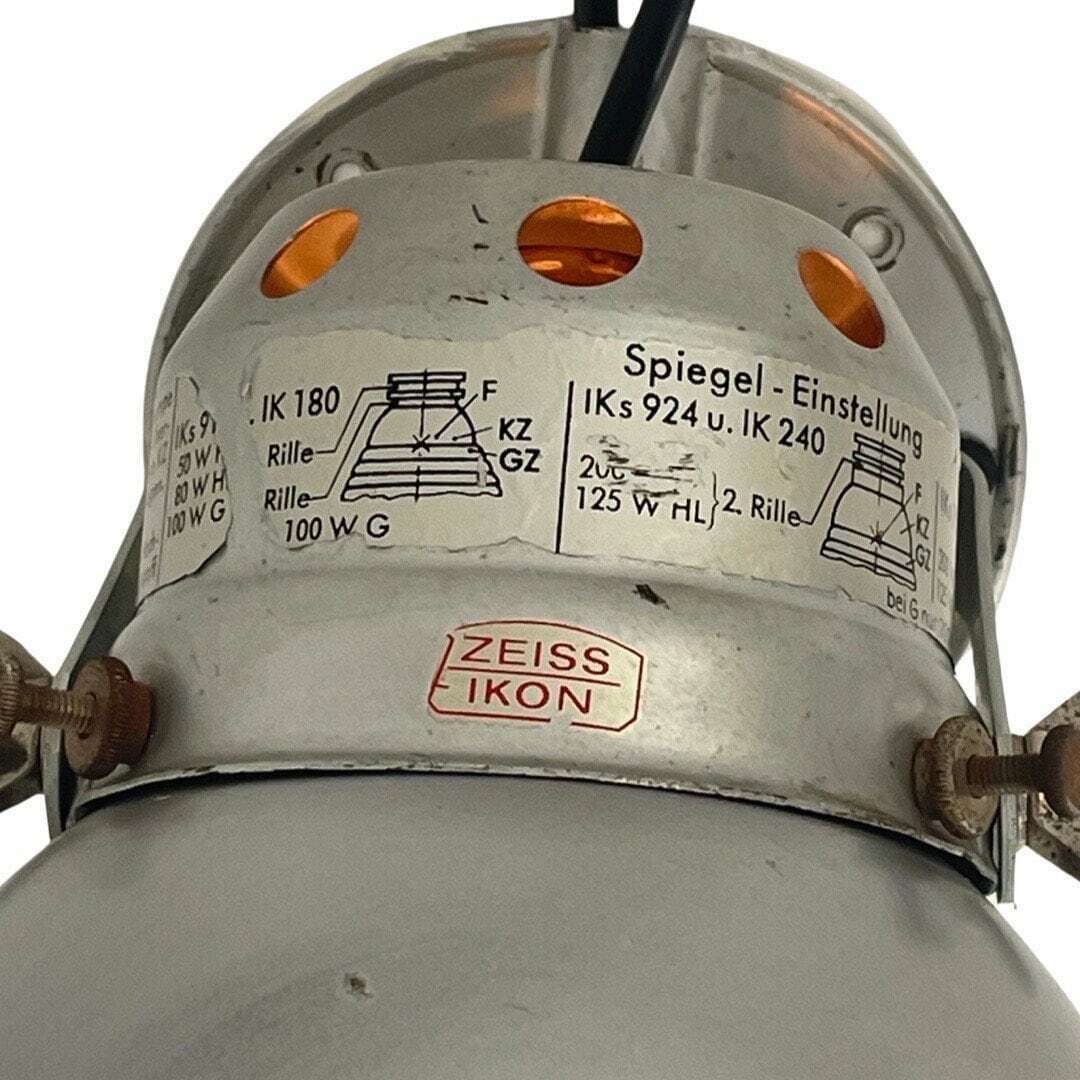 Adolf Meyer   Zeiss Ikon   Mirrored Photo Studio Lamp   Wall Mounted / Sconce   Multiple In Stock   Antique Industrial 1930's photo vinterior