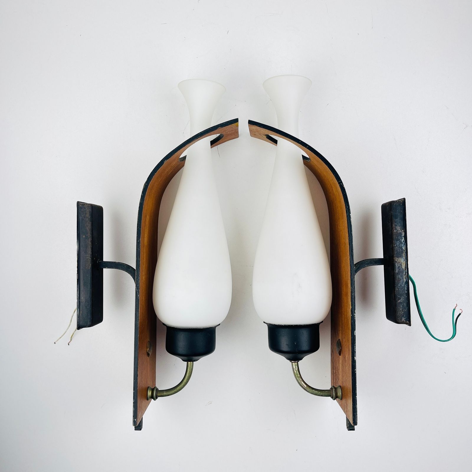 photo for sale Wall Lamps By Stilnovo, Italy 1950s, Set Of 2