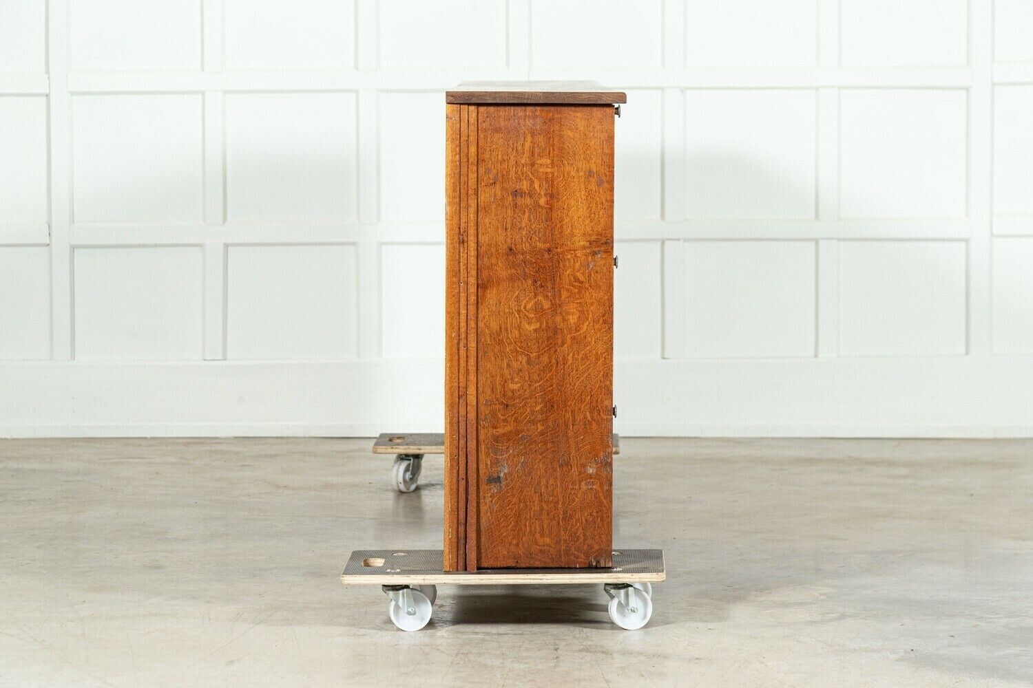 photo for sale Large French Oak Haberdashery Drawers / Cabinet / Console