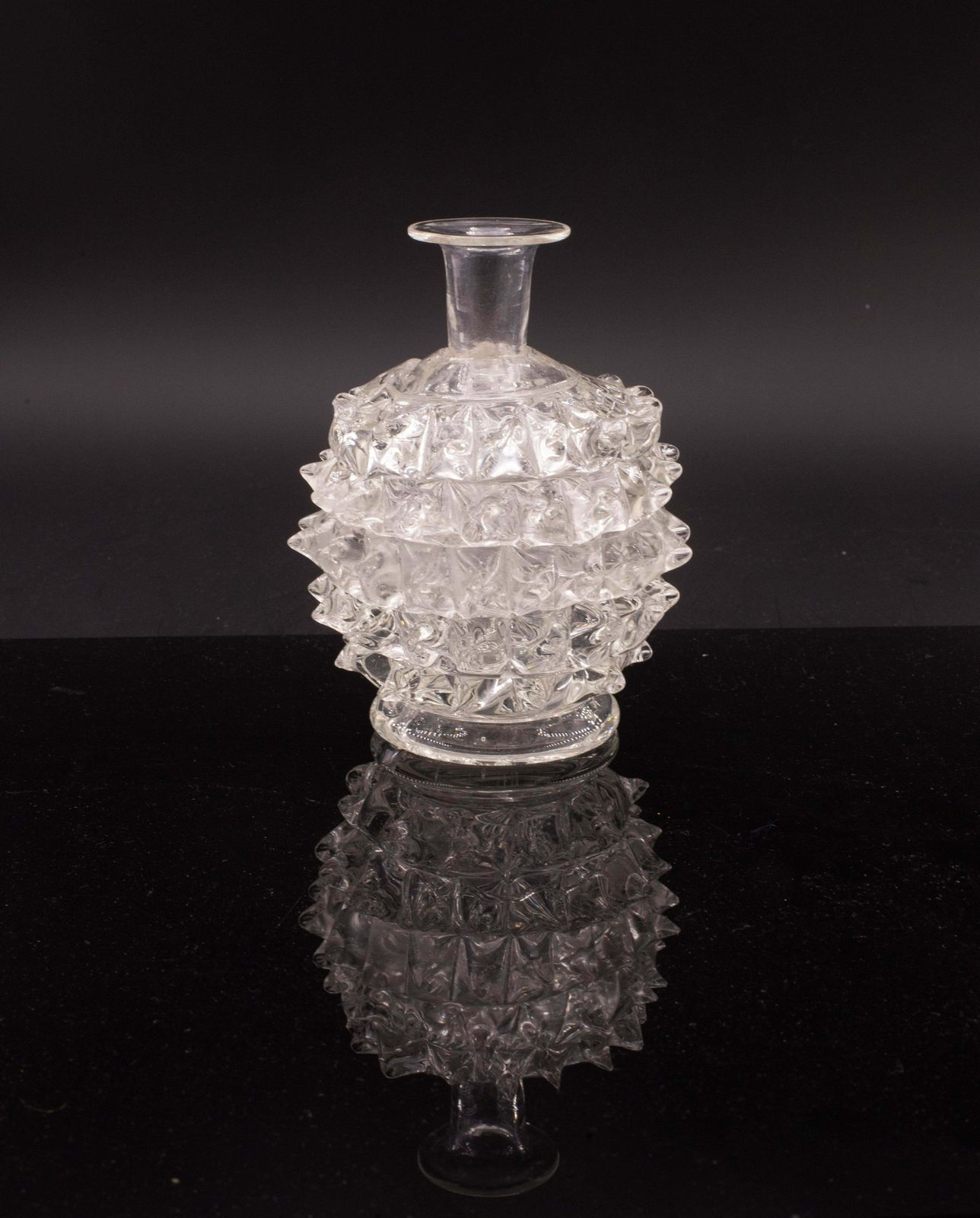 Set Of 4 Ercole Barovier Rostrato Murano Italian Glass Vase For Barovier & Toso photo buy