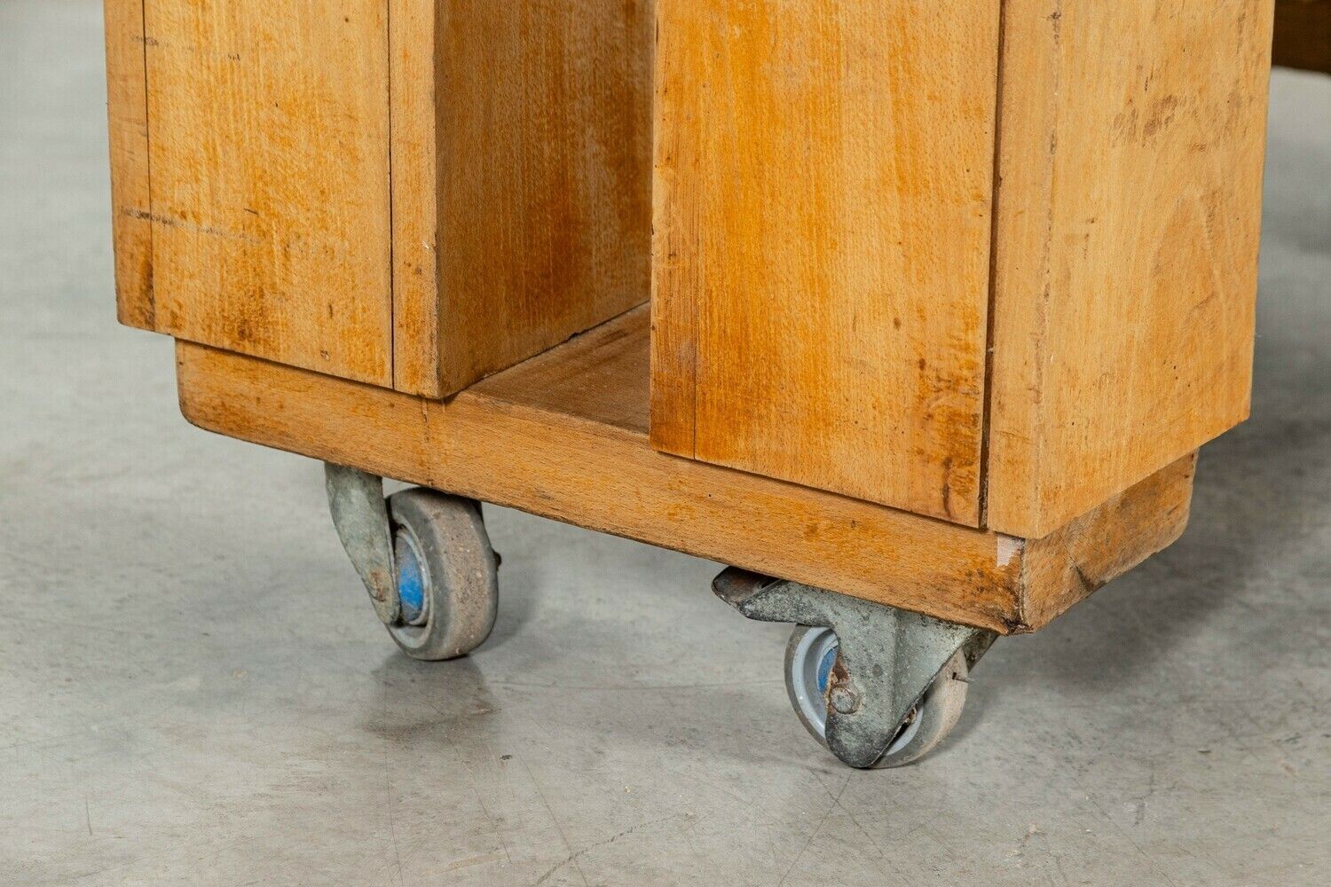 Furniture French Maple Butchers Block Counter Table photo