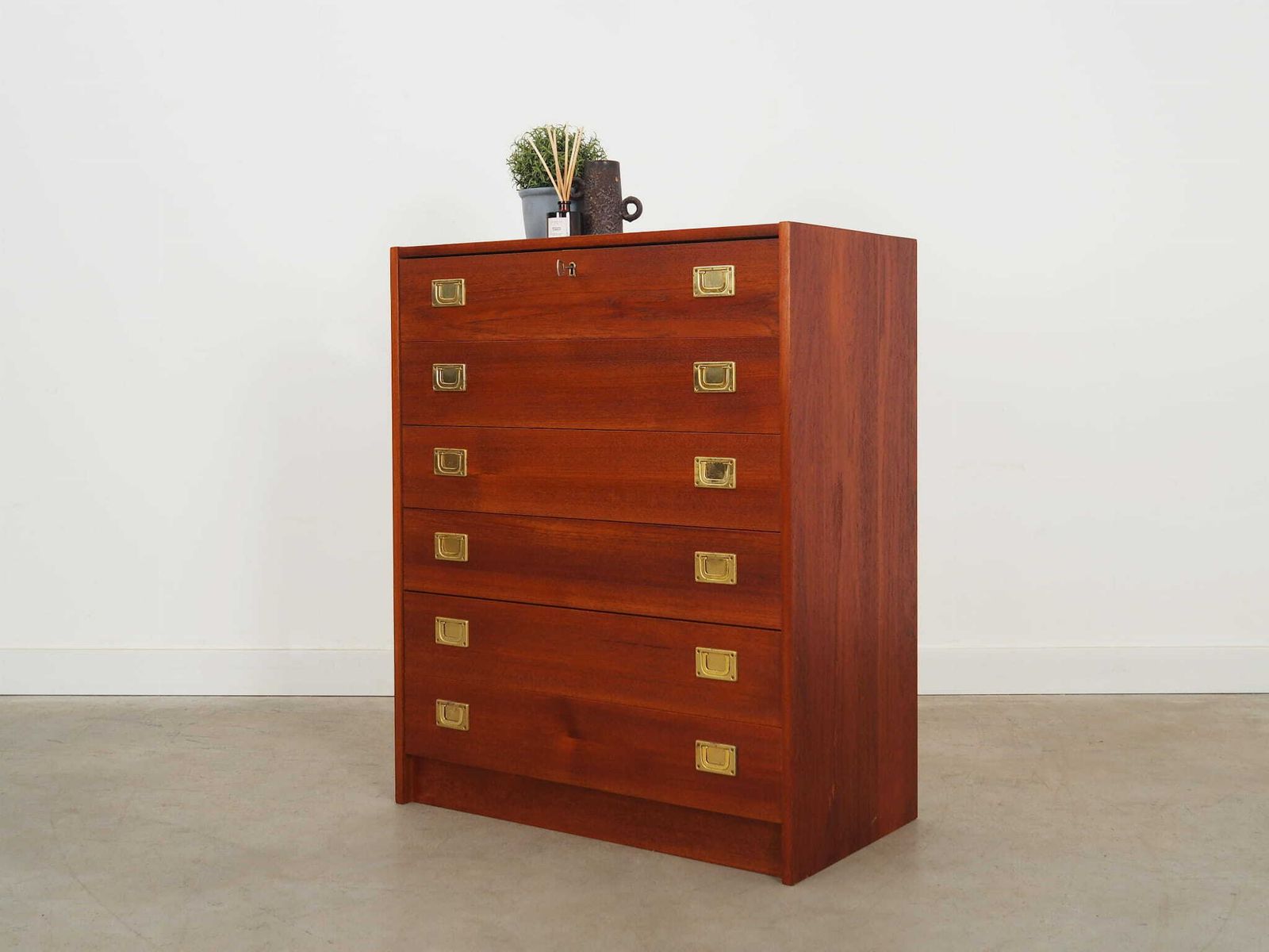 Teak Chest Of Drawers, Danish Design, 1960s, Production: Denmark photo for sale