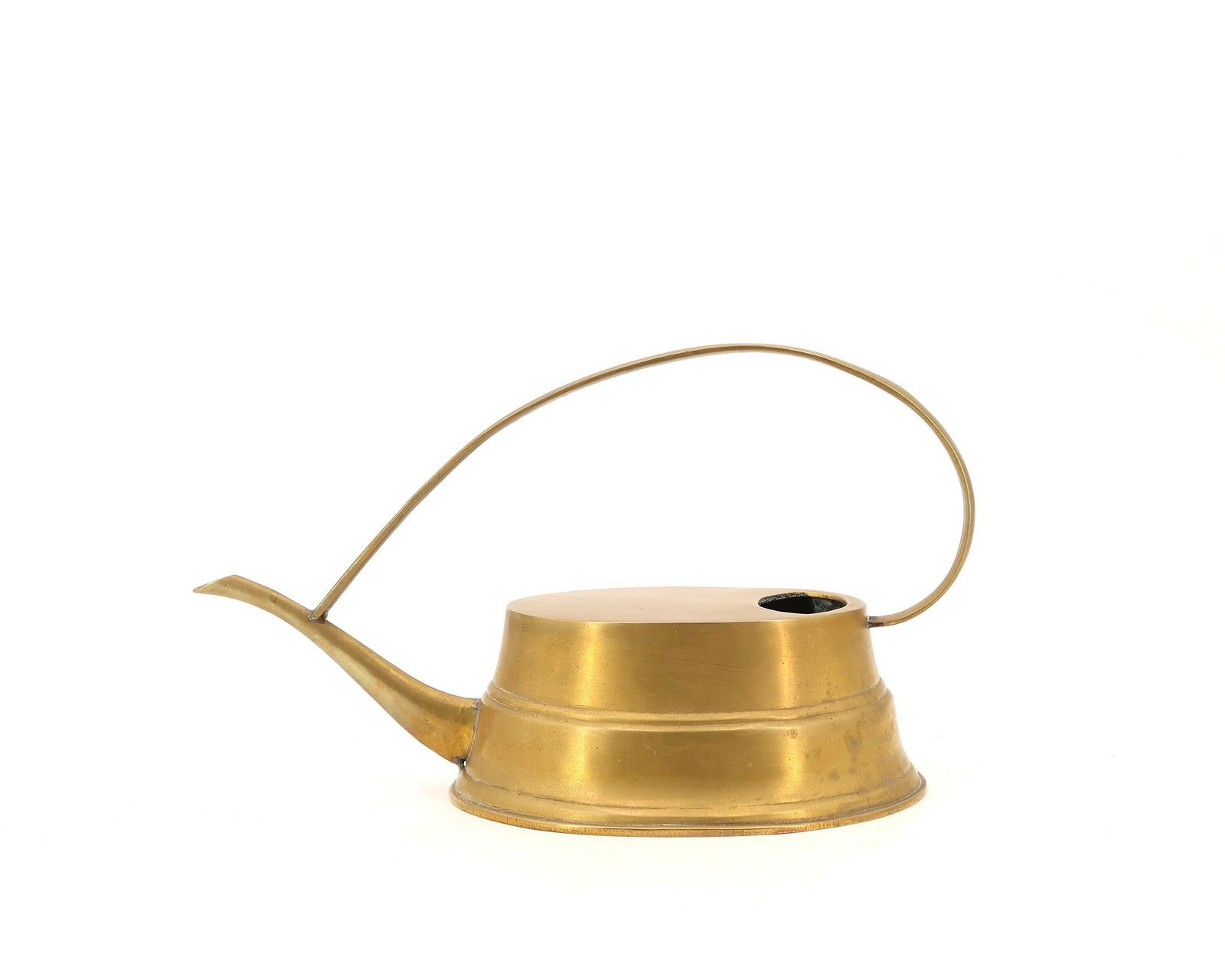 Brass Watering Can, 1970s / Mid Century, Hollywood Regency, Boho Chic, Folk, Bohemian, Houseplant, Plant