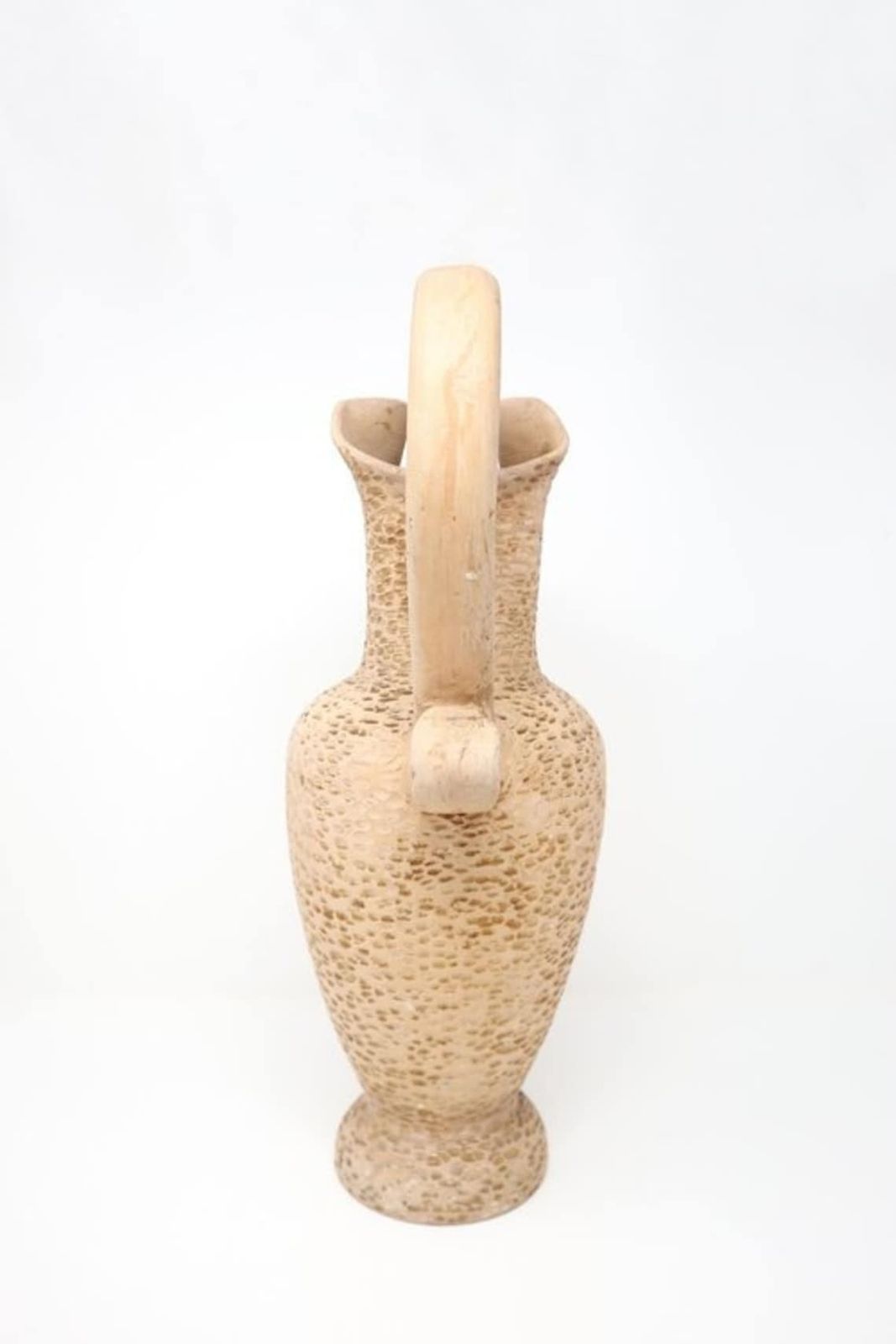 Large Blaise Rubino Ceramic Jug, Stoneware Vallauris Vase photo for sale