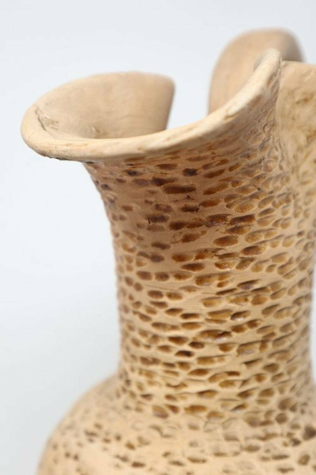 Large Blaise Rubino Ceramic Jug, Stoneware Vallauris Vase photo vintage