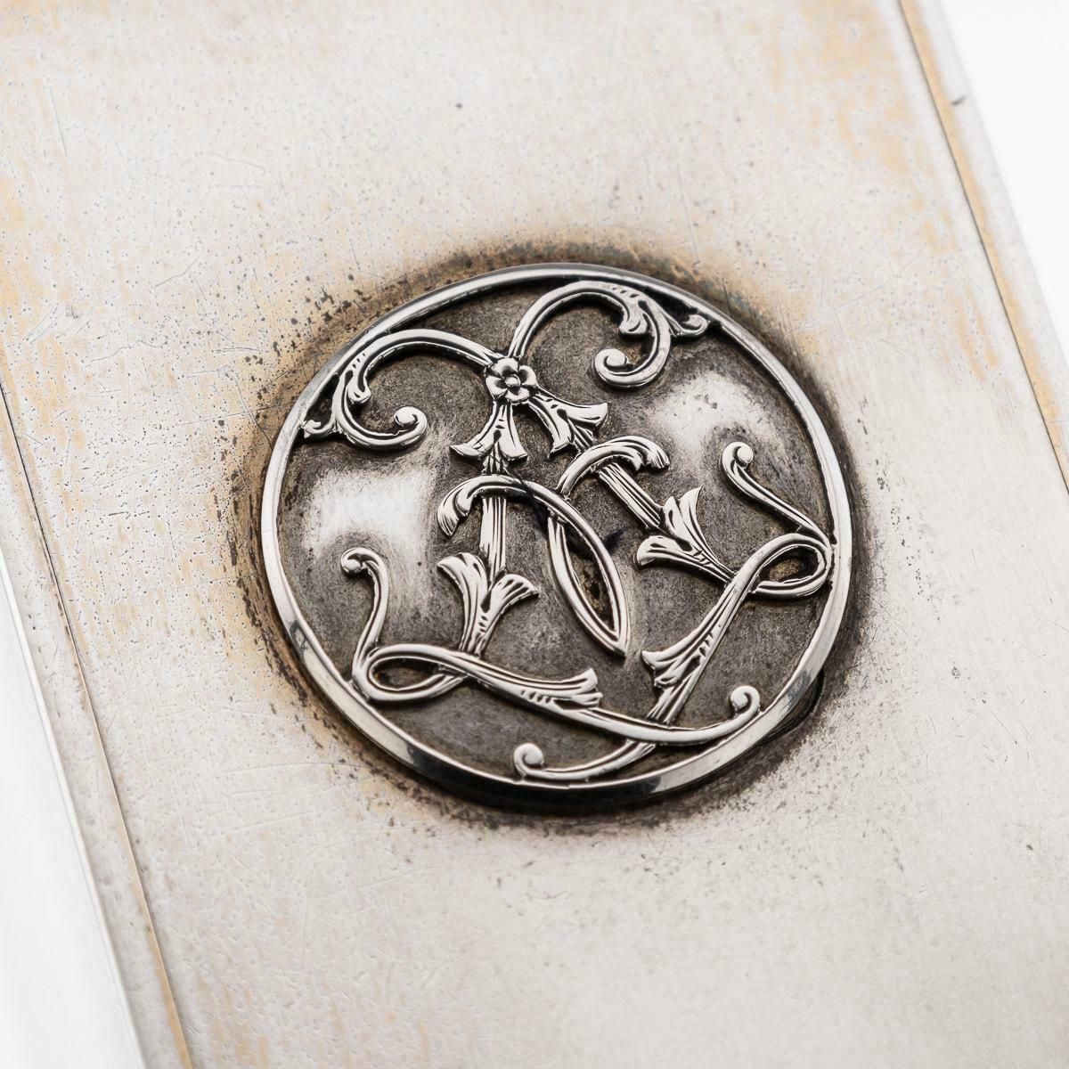 photo buy Antique 20thc Royal Solid Silver Desk Compendium, William Hurcomb C.1904