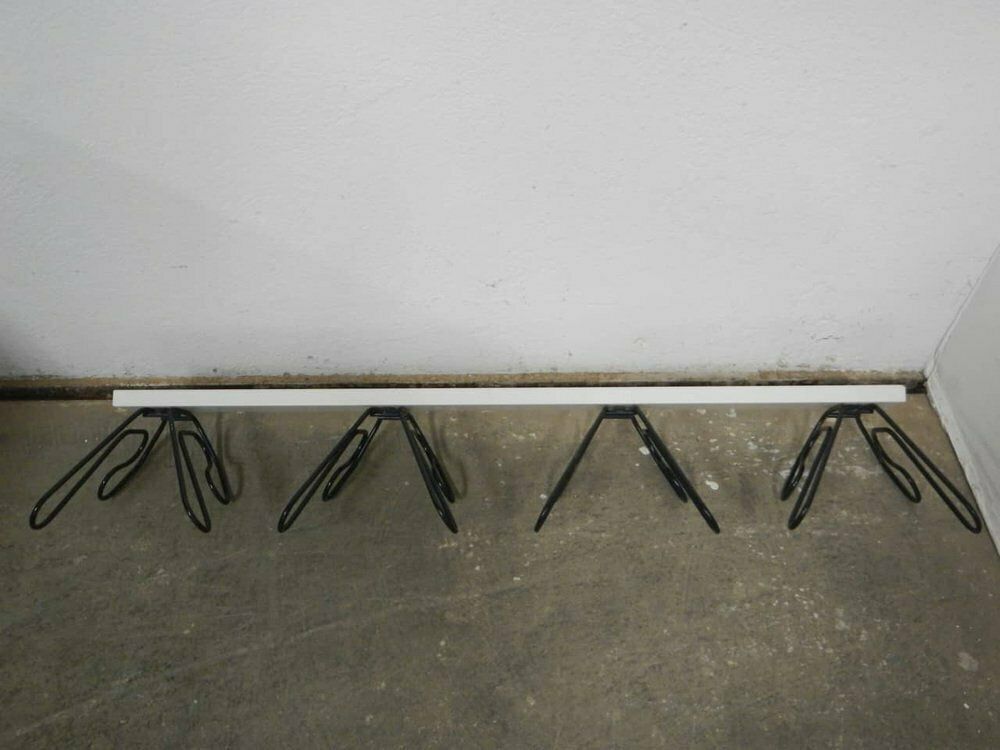 Wooden And Metal Coat Stand, 1980s photo vinterior