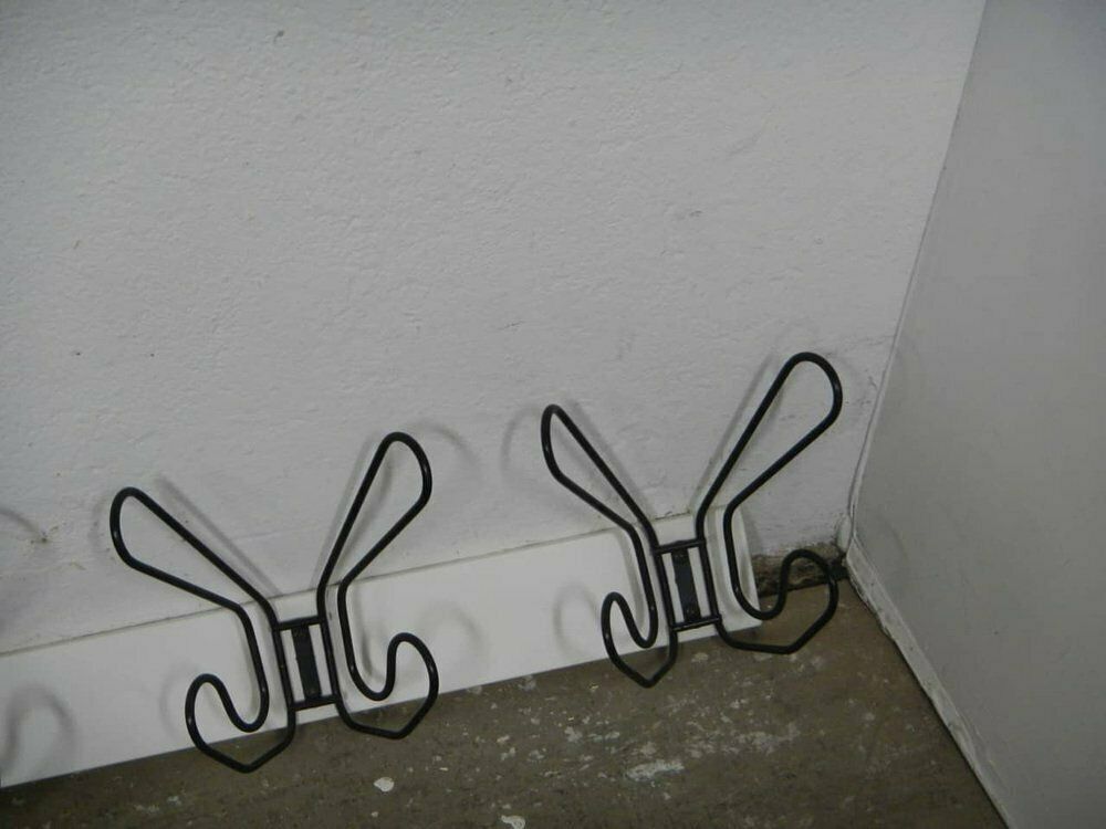 Wooden And Metal Coat Stand, 1980s photo vintage