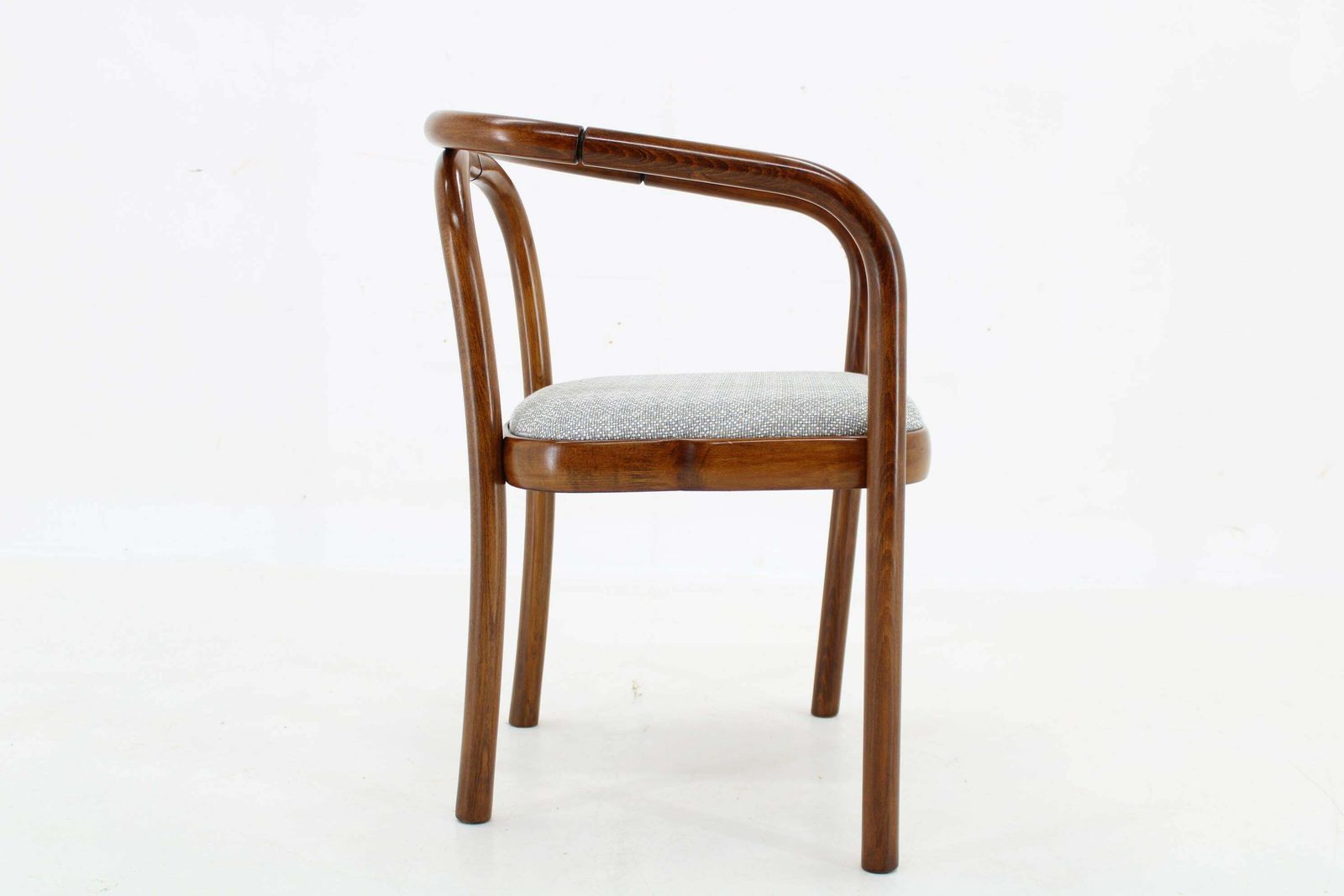 1970s Antonin Suman Chair By Ton In Zinc Fabric photo buy