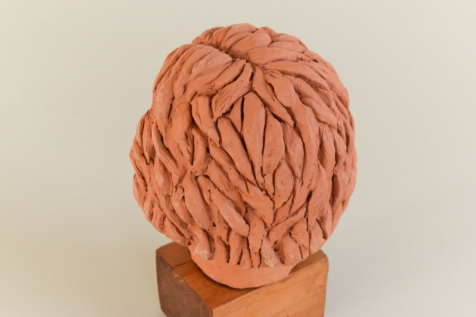Mid 20th Century Original Terracotta Sculpture Bust Of A Female By Winifred Slater photo 165.0