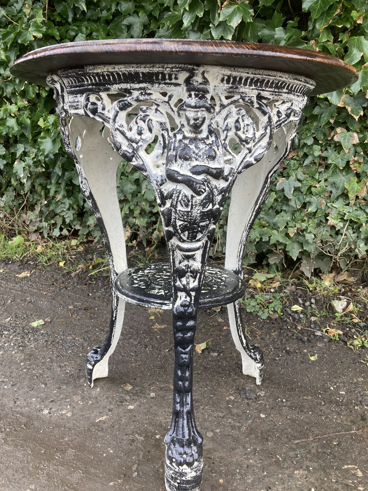 photo for sale Britannia Style Pub/Garden Table With Oak Top