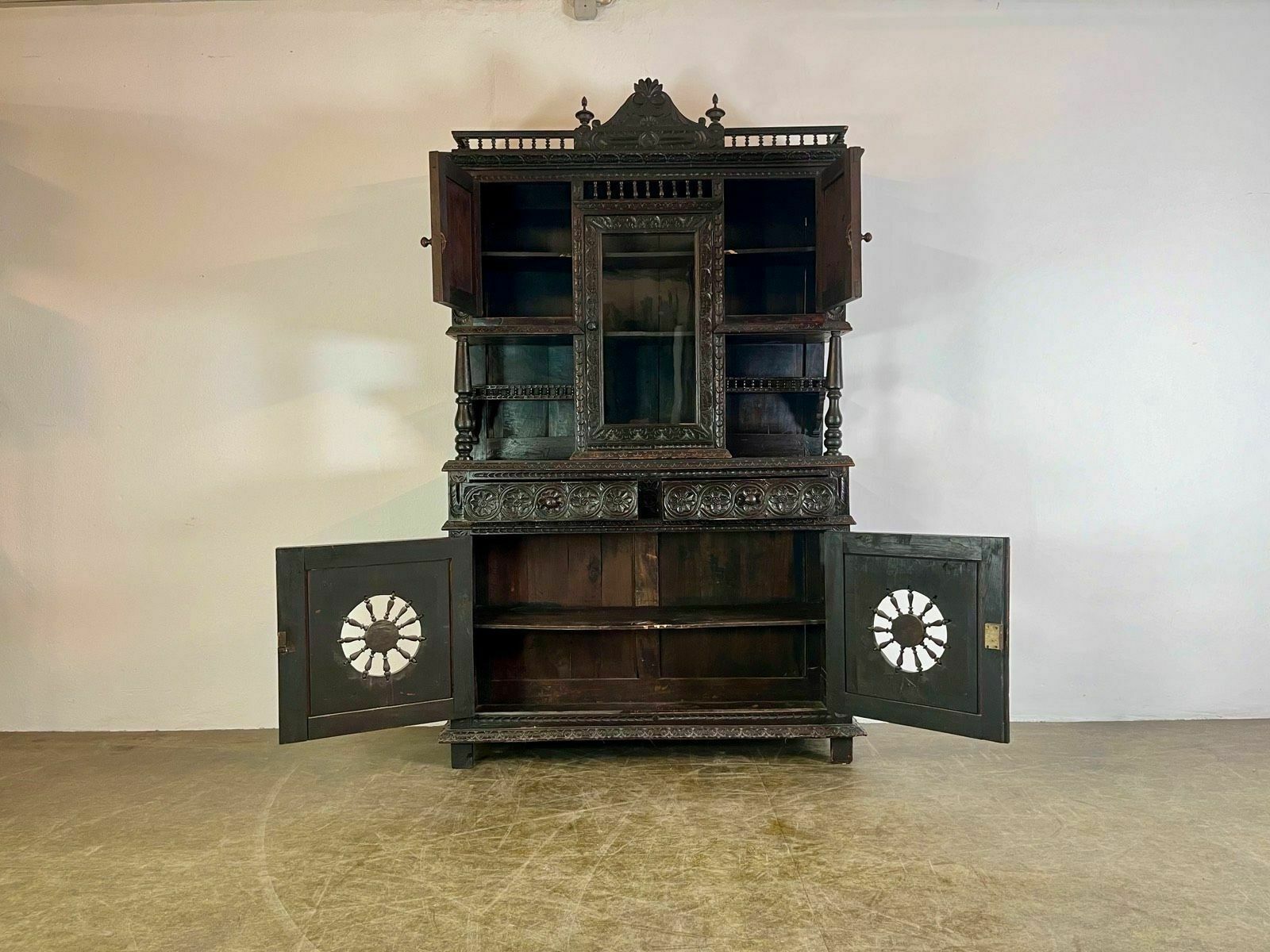 Renaissance Buffet Cabinet France 19th Century Antique photo Furniture