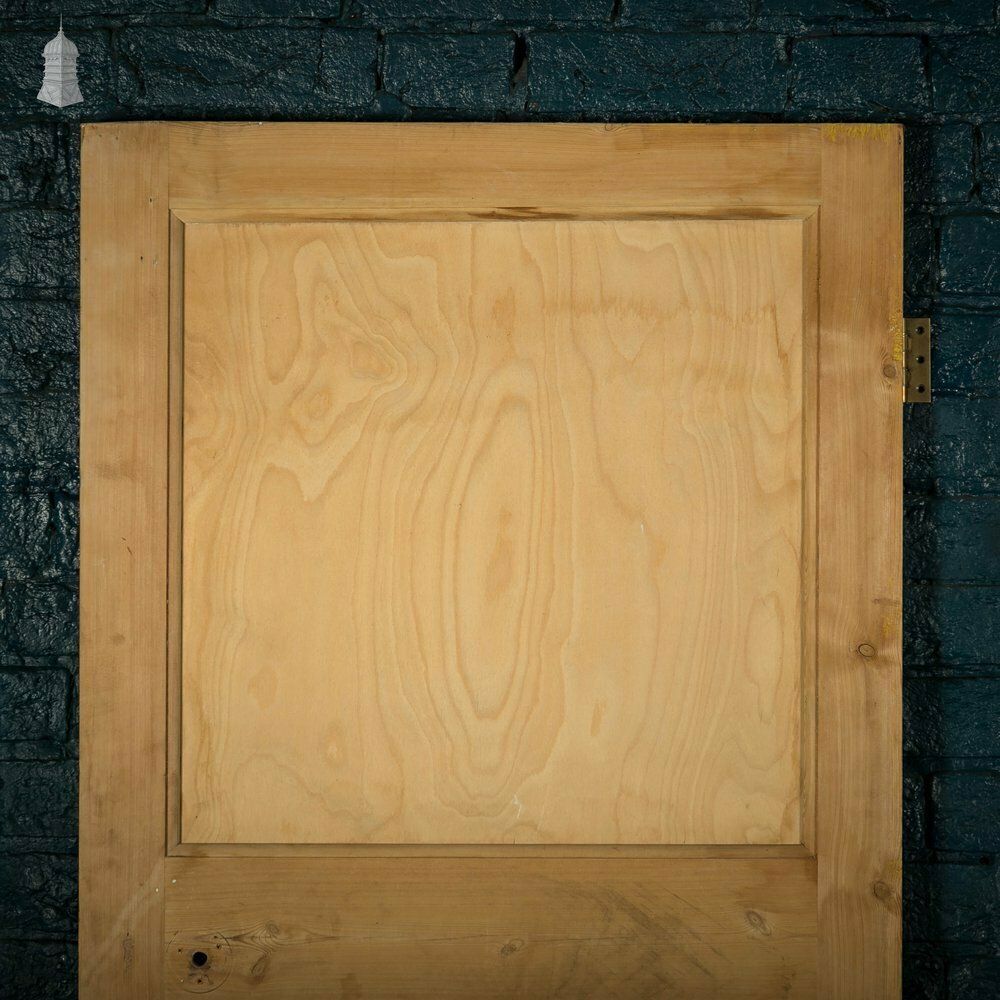 Pine Panelled Door, Moulded 3 Panel Set Of 2 photo for sale