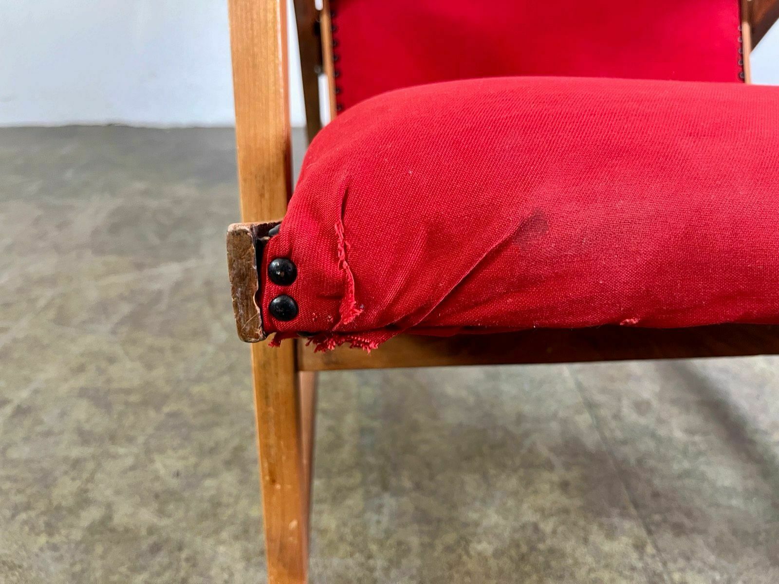 Knoll Antimott Armchair Wing Chair 1950 Mid Century photo Furniture