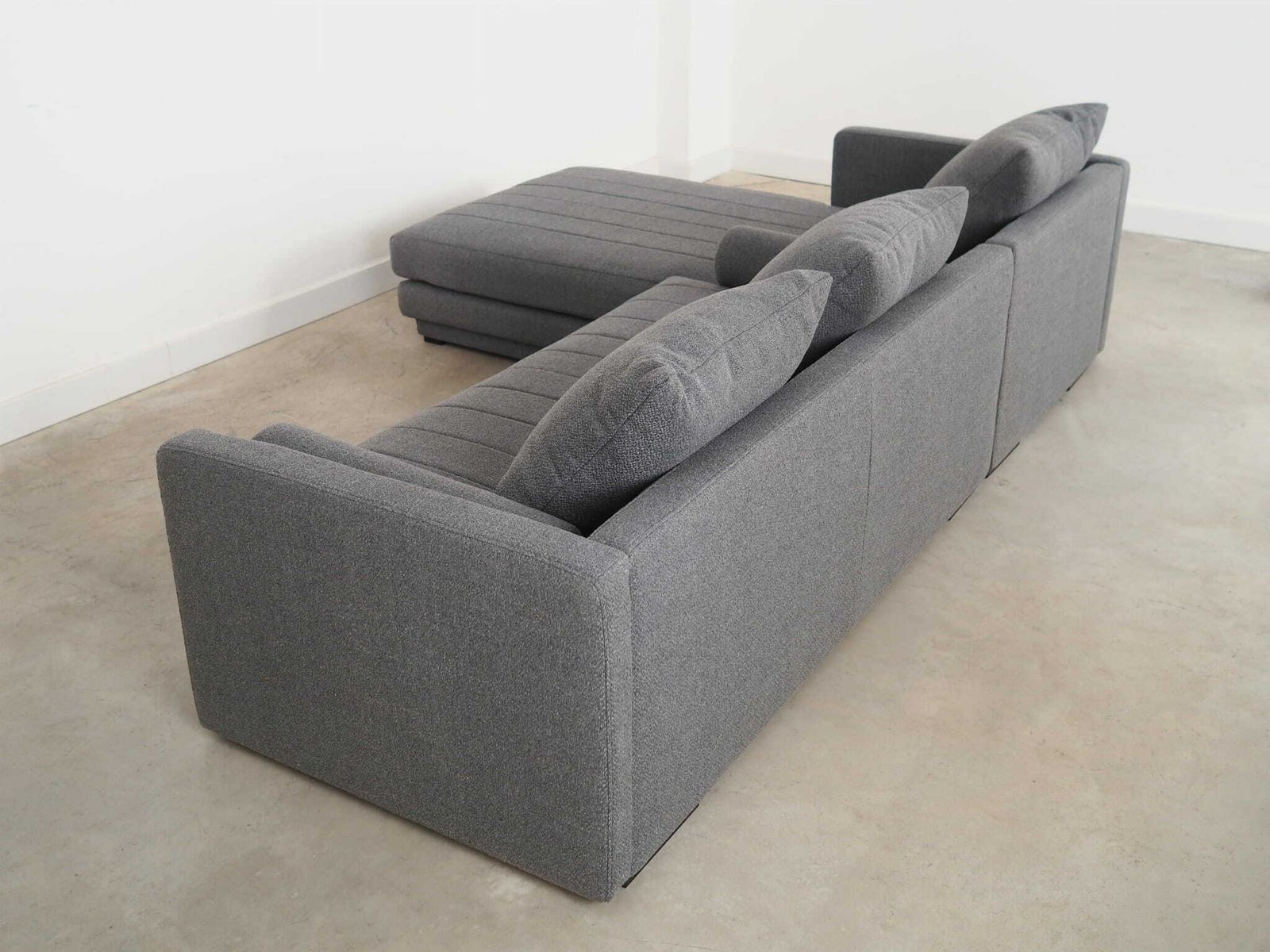 Meubels Grafiet Hoekbank, Scandinavisch Design, Jaren 2000 photo