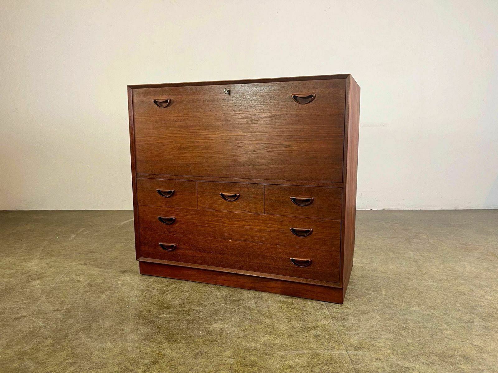 Secretary Peter Hvidt Orla Mølgaard Nielsen Teak Mid Century photo for sale