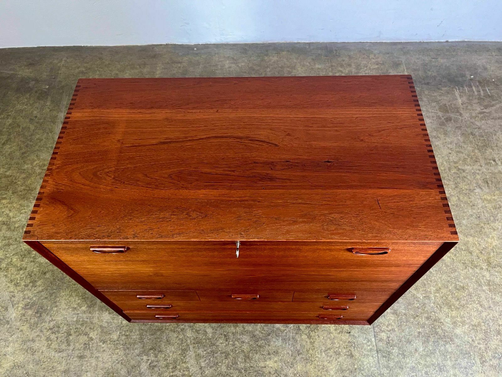 2350.0 Secretary Peter Hvidt Orla Mølgaard Nielsen Teak Mid Century photo