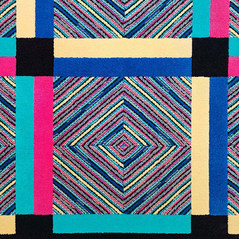 1990s Gorgeous Woolen Rug By Ottavio Missoni. Made In Italy photo Textiles