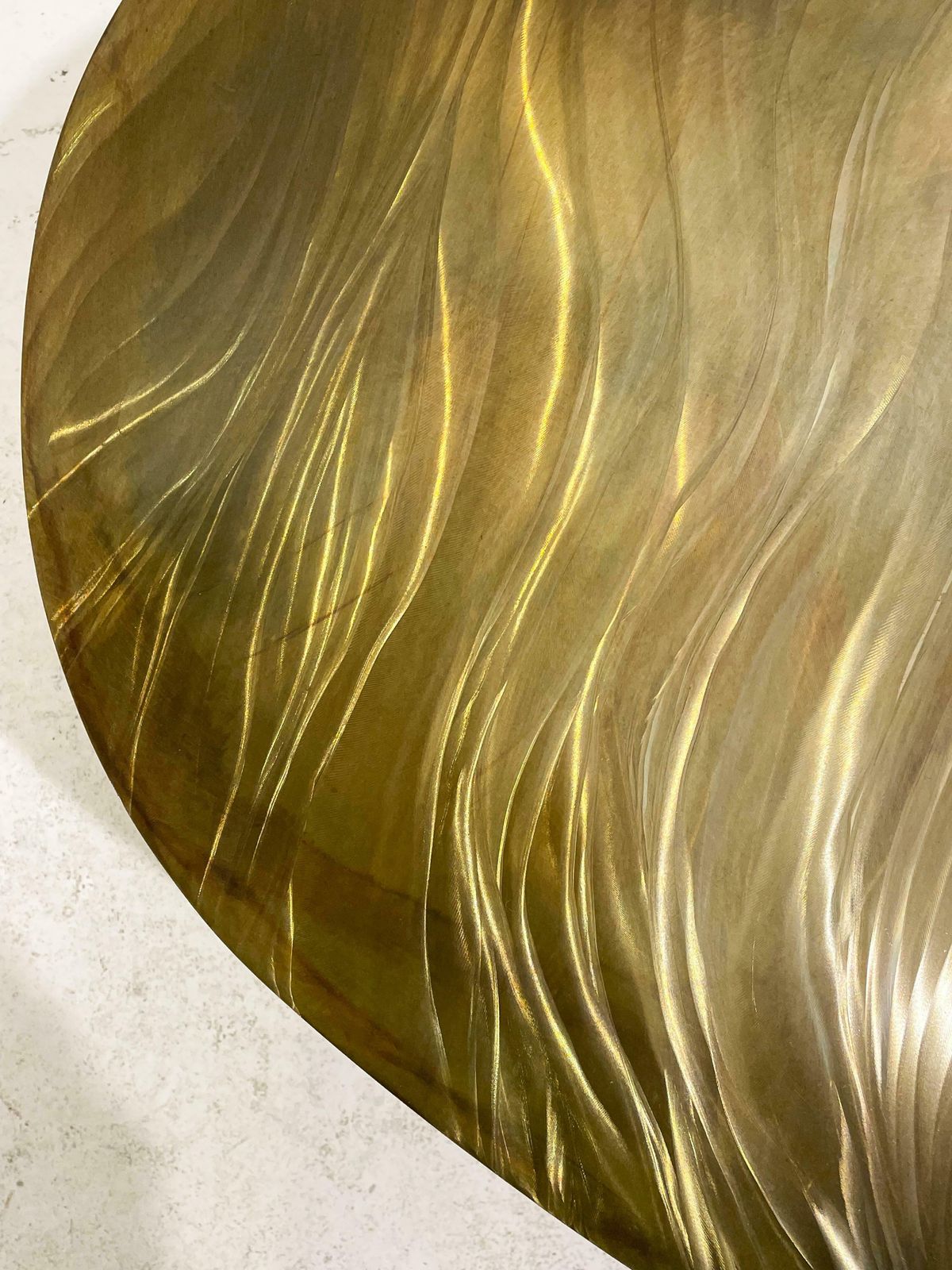 Mid Century Brass Coffee Table By Christian Krekels, Belgium, 1970s photo furniture