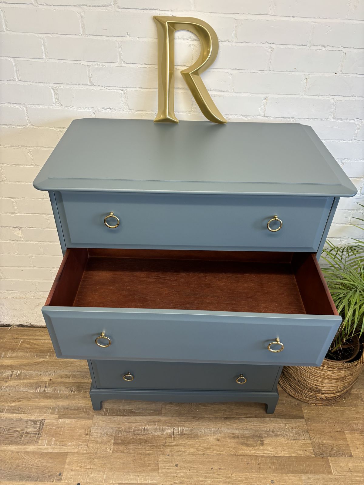 Stag  Minstrel Tallboy Painted Blue photo 685.0