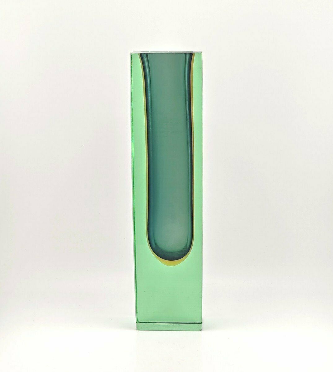 Vase en verre de Murano, années 1930, vintage