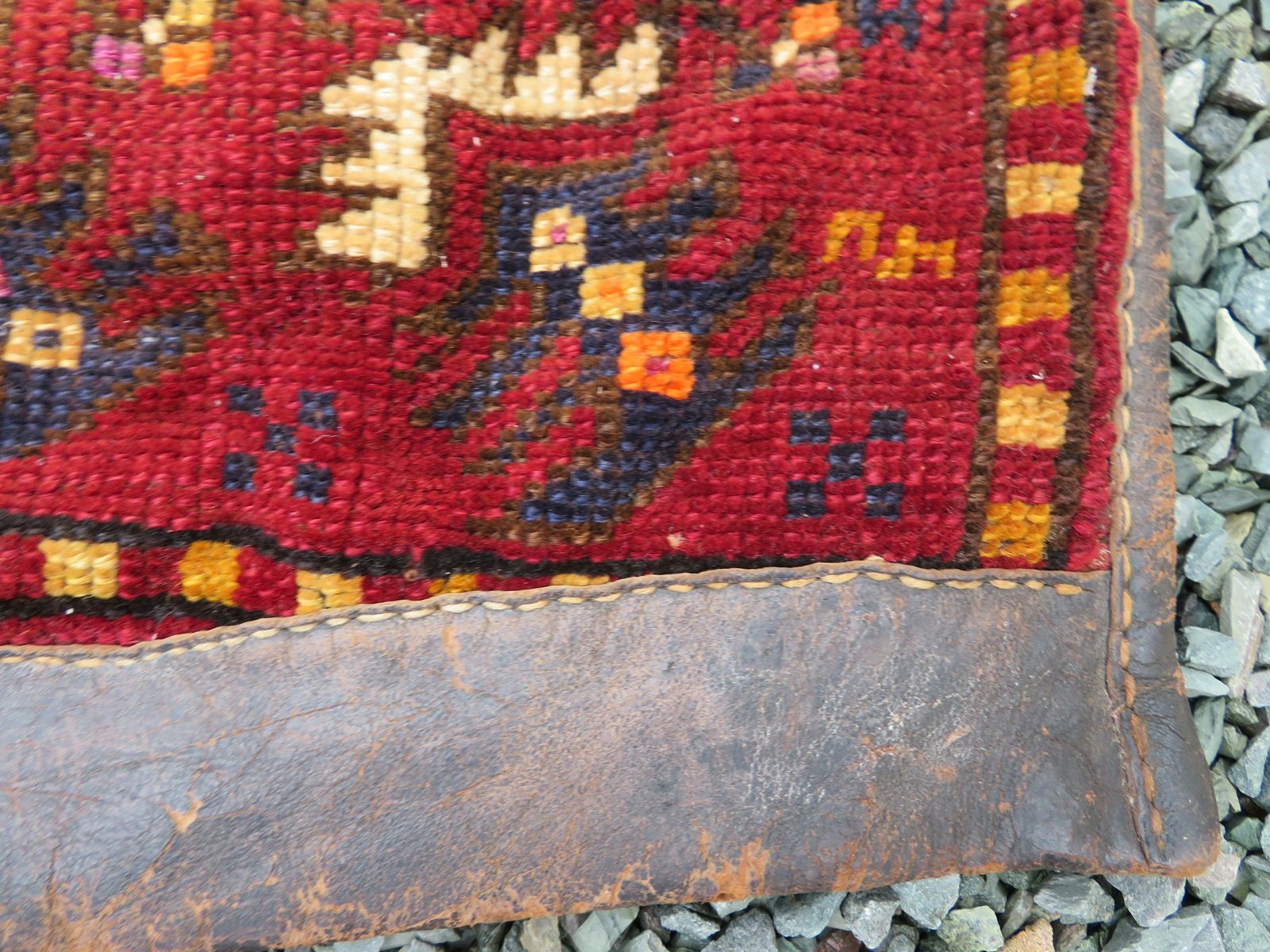 Complete Set Of Superb Antique Yuruk Nomadic Saddlebags (Heybe). Eastern Anatolia,Late 19th Century. photo vinterior