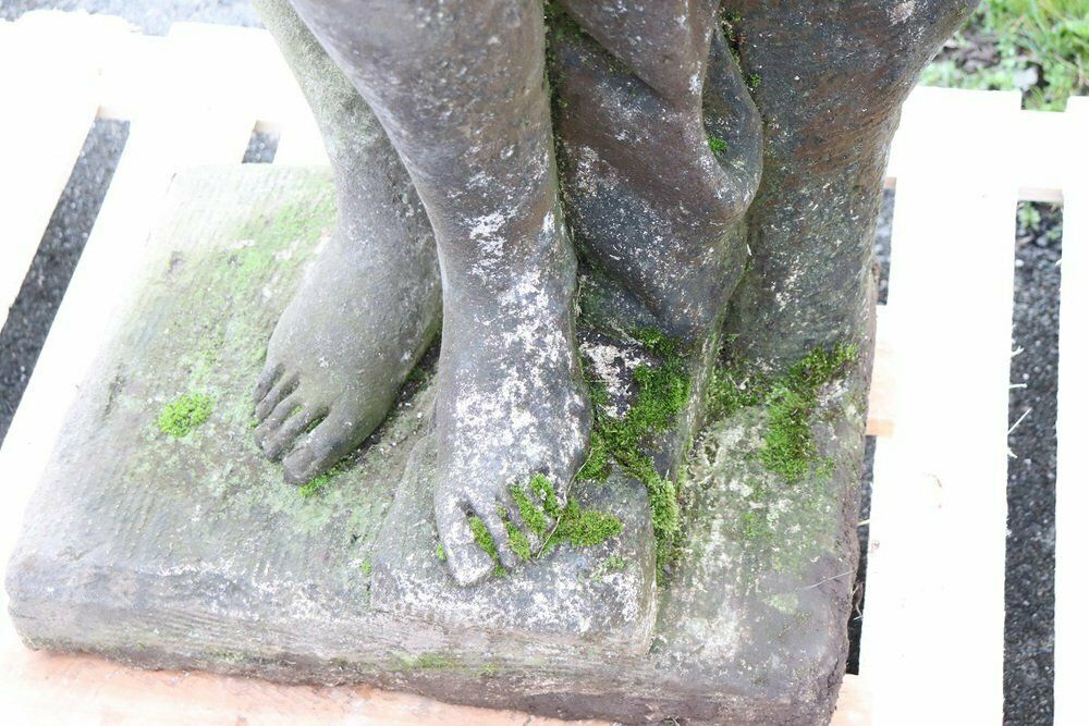Garden Decor Early 20th Century Leda And The Swan Garden Statue photo
