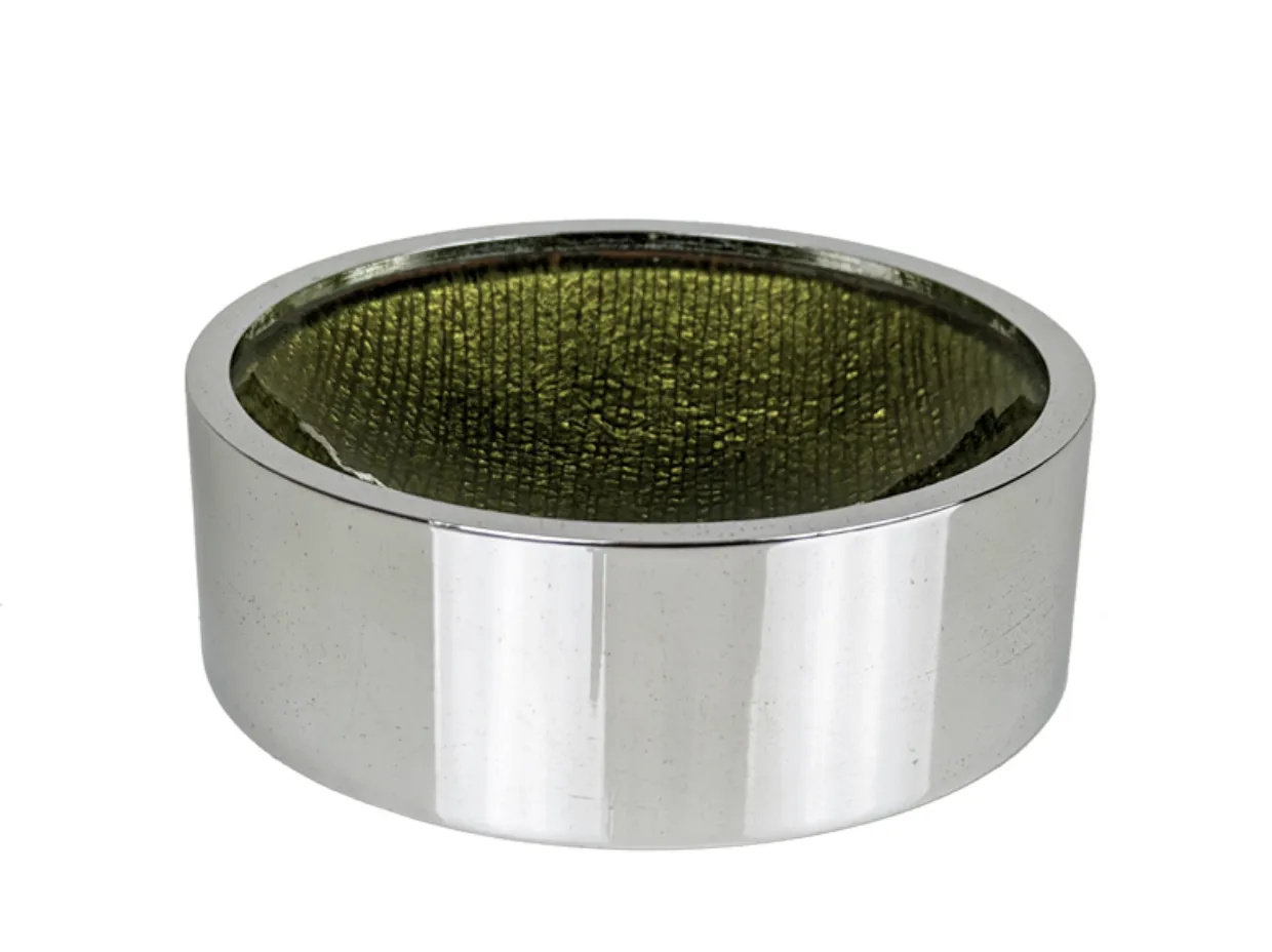 Vintage Italian Enameled Ashtray From Studio Del Campo, 1970s photo Home Decor