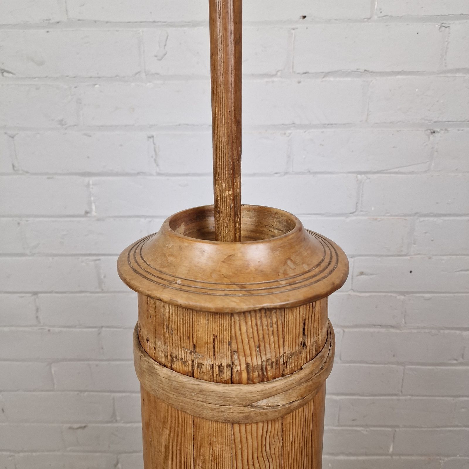 19th Century Victorian Continental Plunger Butter Churn photo for sale