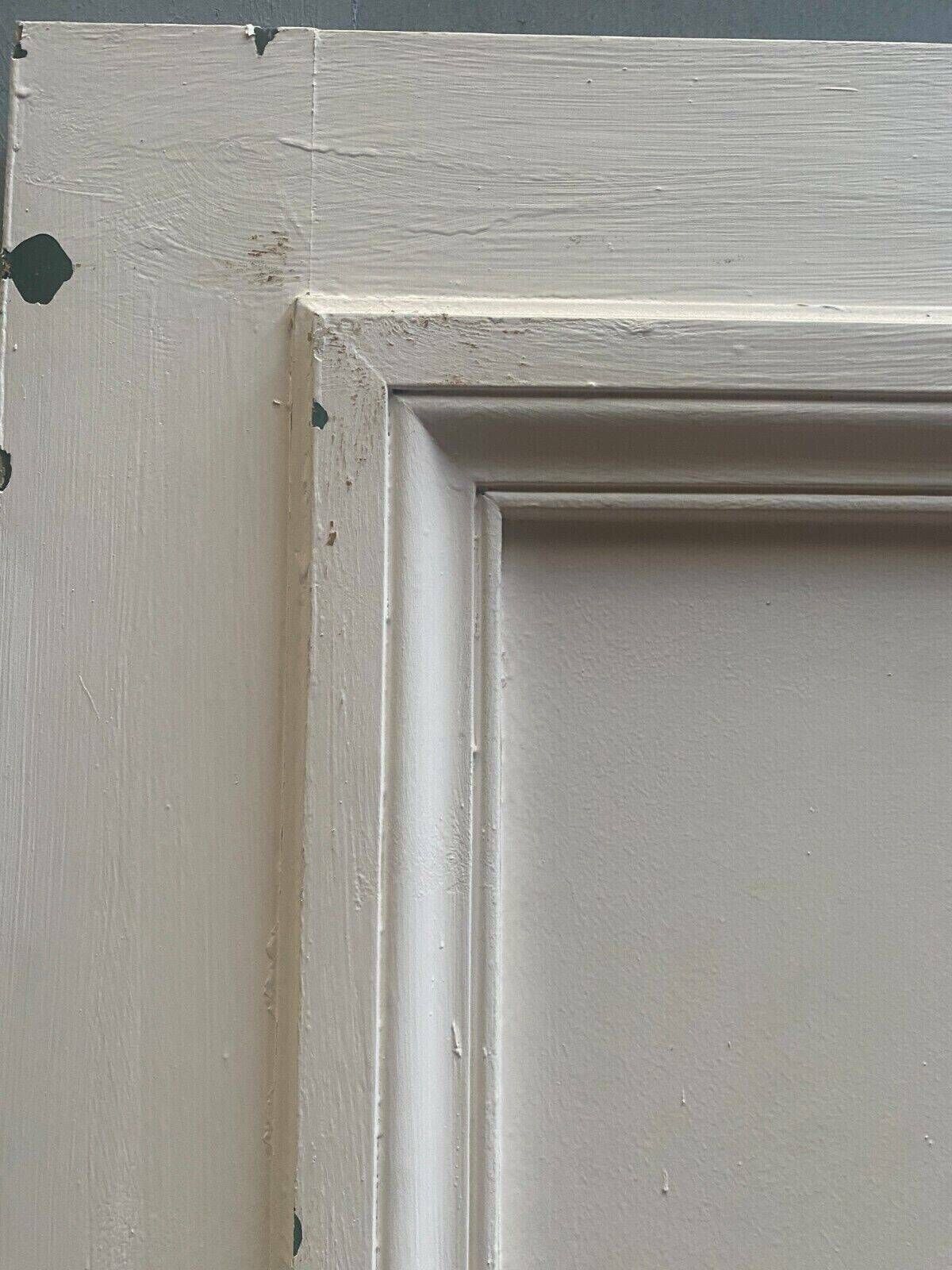 Double Sided Passage Door With Two Molded Panels 20th Century photo vintage