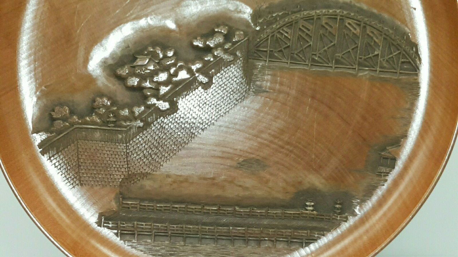 Unique Set Of Five Antique (Meiji) Japanese Sencha (Tea Ceremony) Carved Trays photo vinterior
