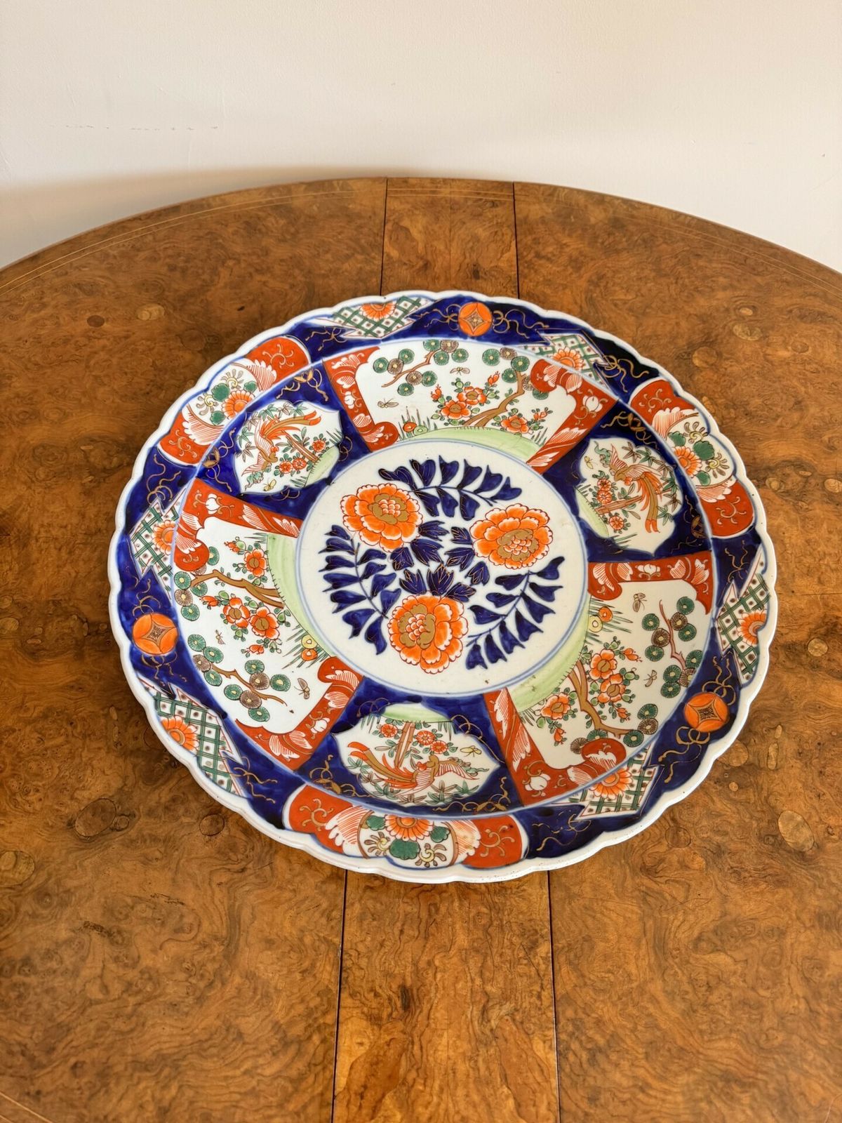 Outstanding Quality Antique Japanese Imari Charger photo furniture