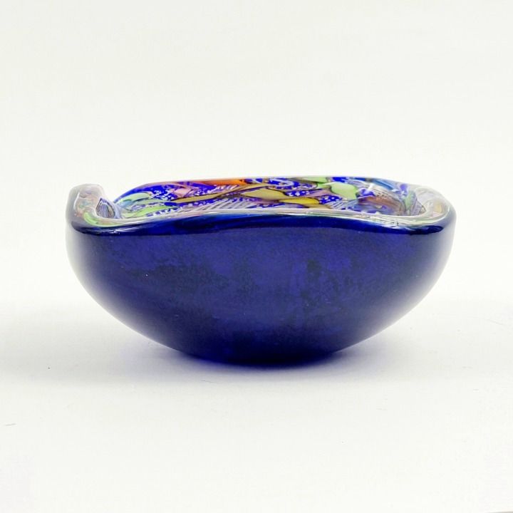 Large Murano Tutti Frutti Art Glass Bowl By Dino Martens For Avem, Italy, 1960s photo vinterior