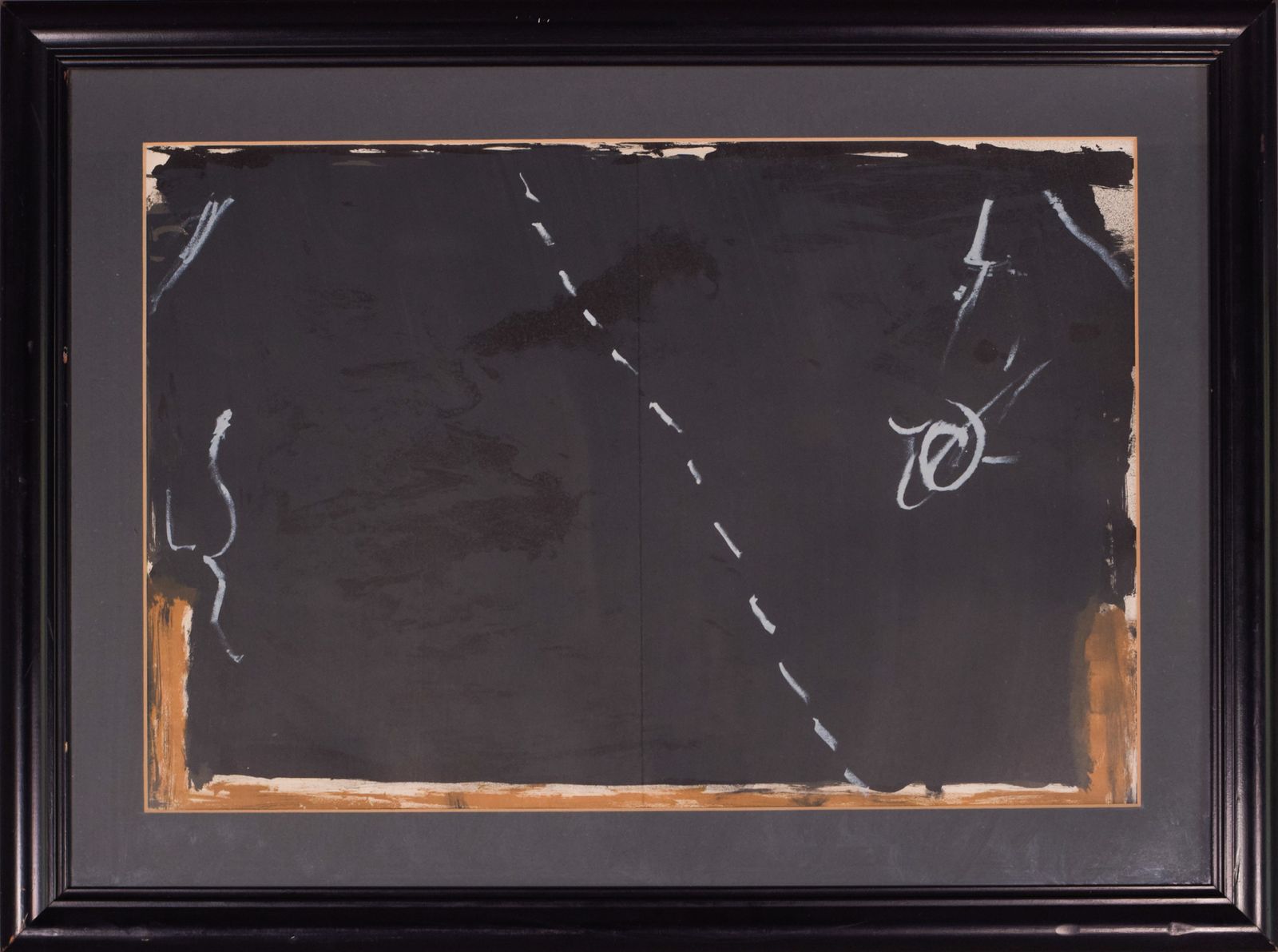 Antoni Tàpies – Lithografie Uit Derrière Le Miroir N 168 (1967) photo furniture