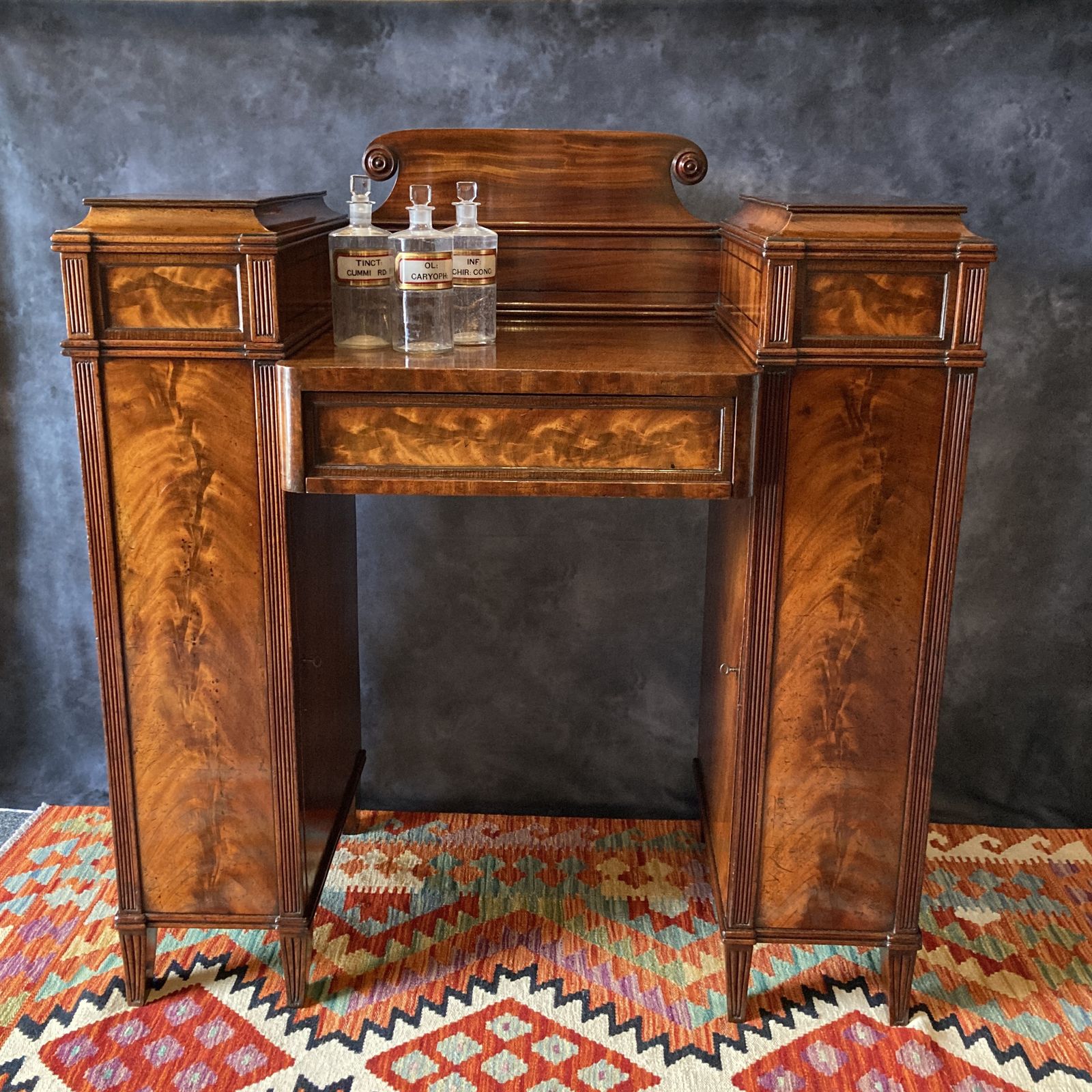 Handsome Mahogany Sideboard Of Exceptionally Small Proportions, Circa 1840 photo Furniture