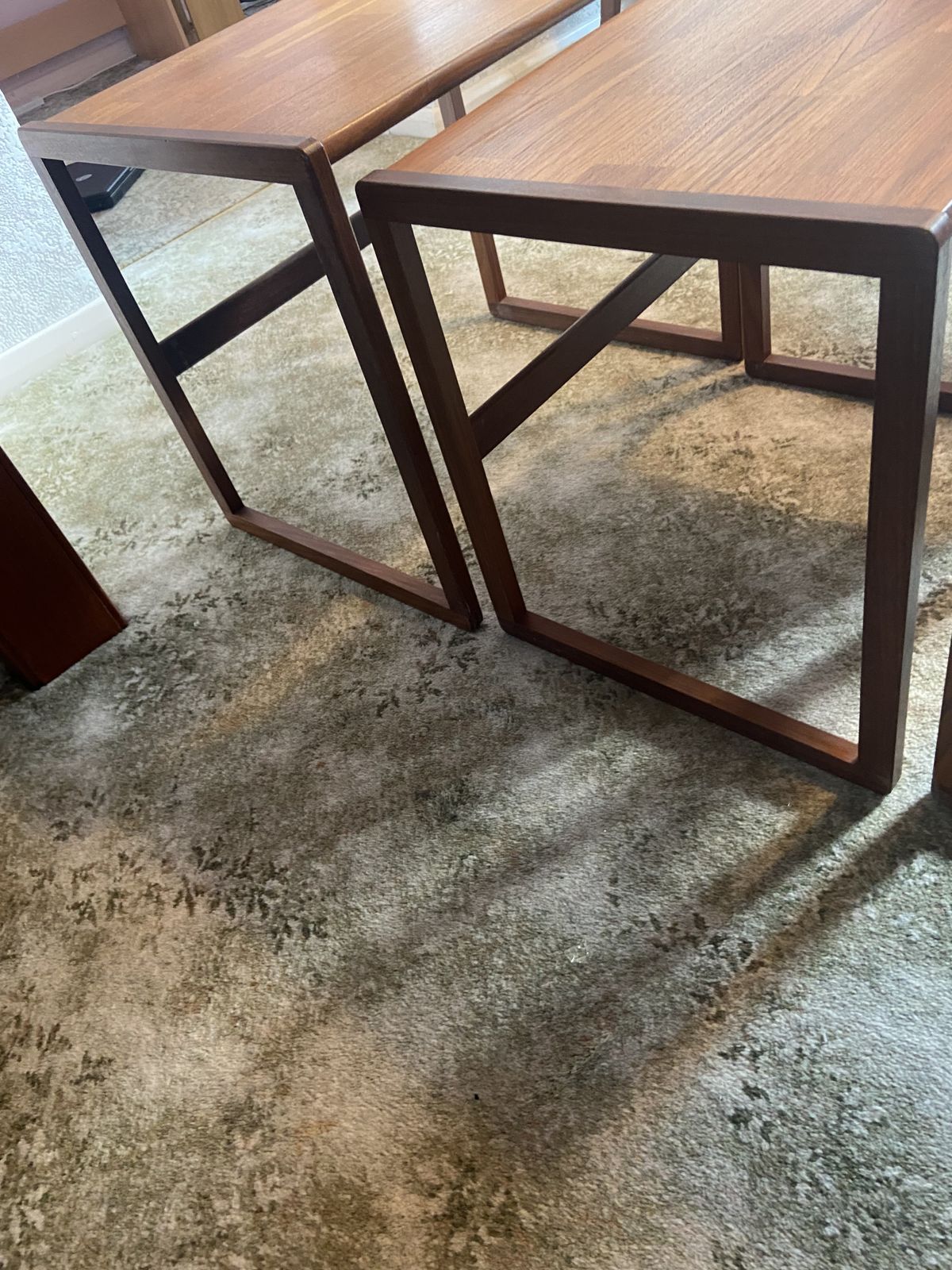 G Plan Parguetry Top Nested Tables photo Furniture