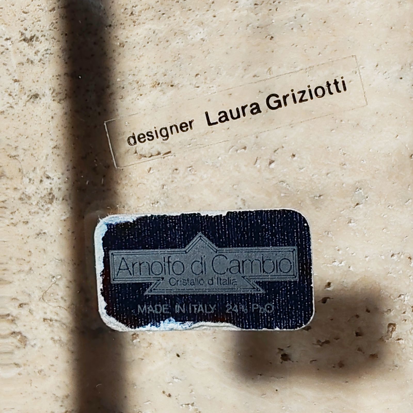 photo furniture Ashtray Or Catch All In Crystal By Laura Griziotti For Arnolfo Di Cambio   1970s