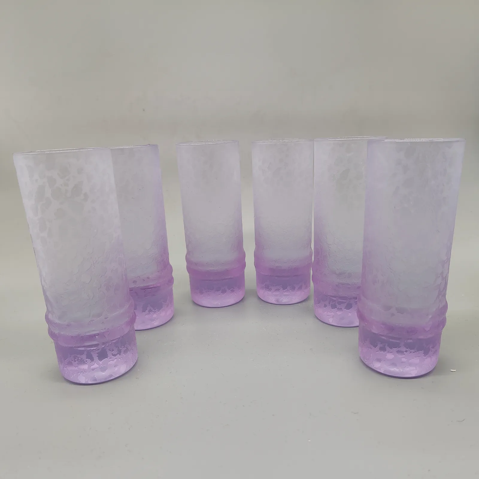 Crystal Set With Ice Bucket And 4 Glasses By Vav Cristallerie 1970s photo vinterior