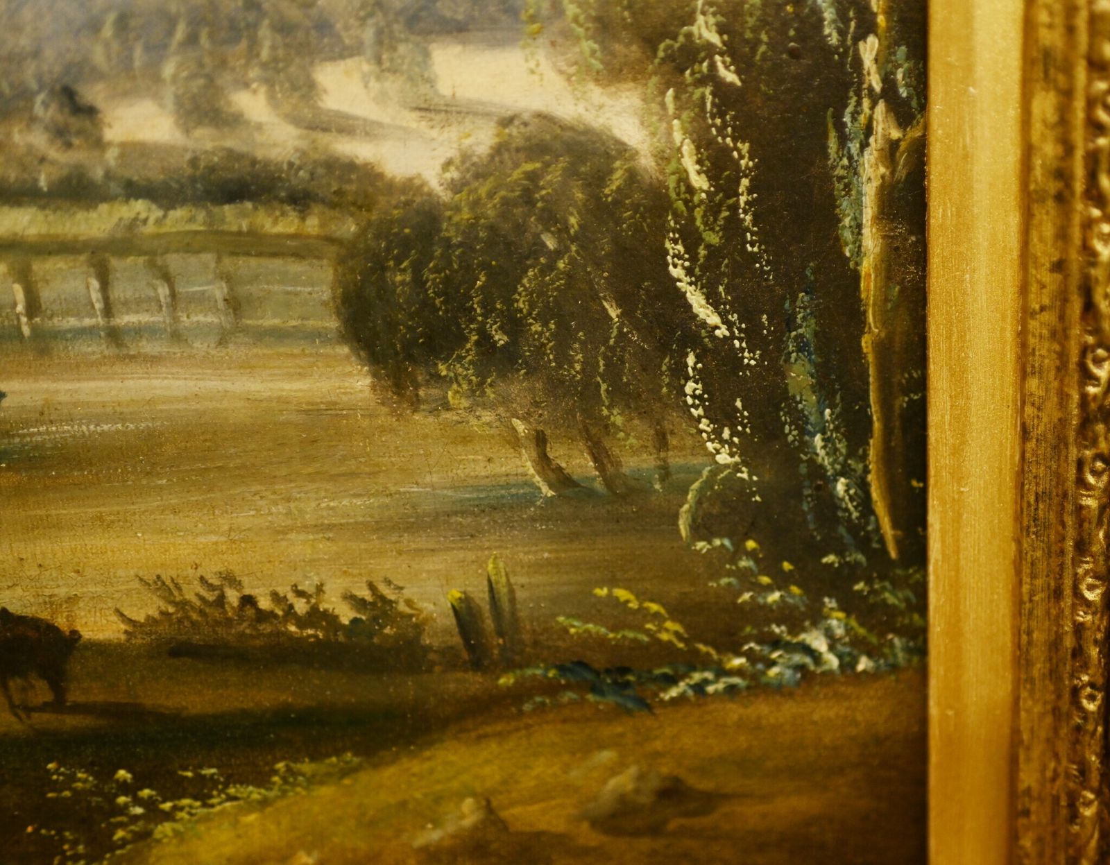 Italian Tuscan Landscape Painting Grand Tour Pastoral Art photo buy