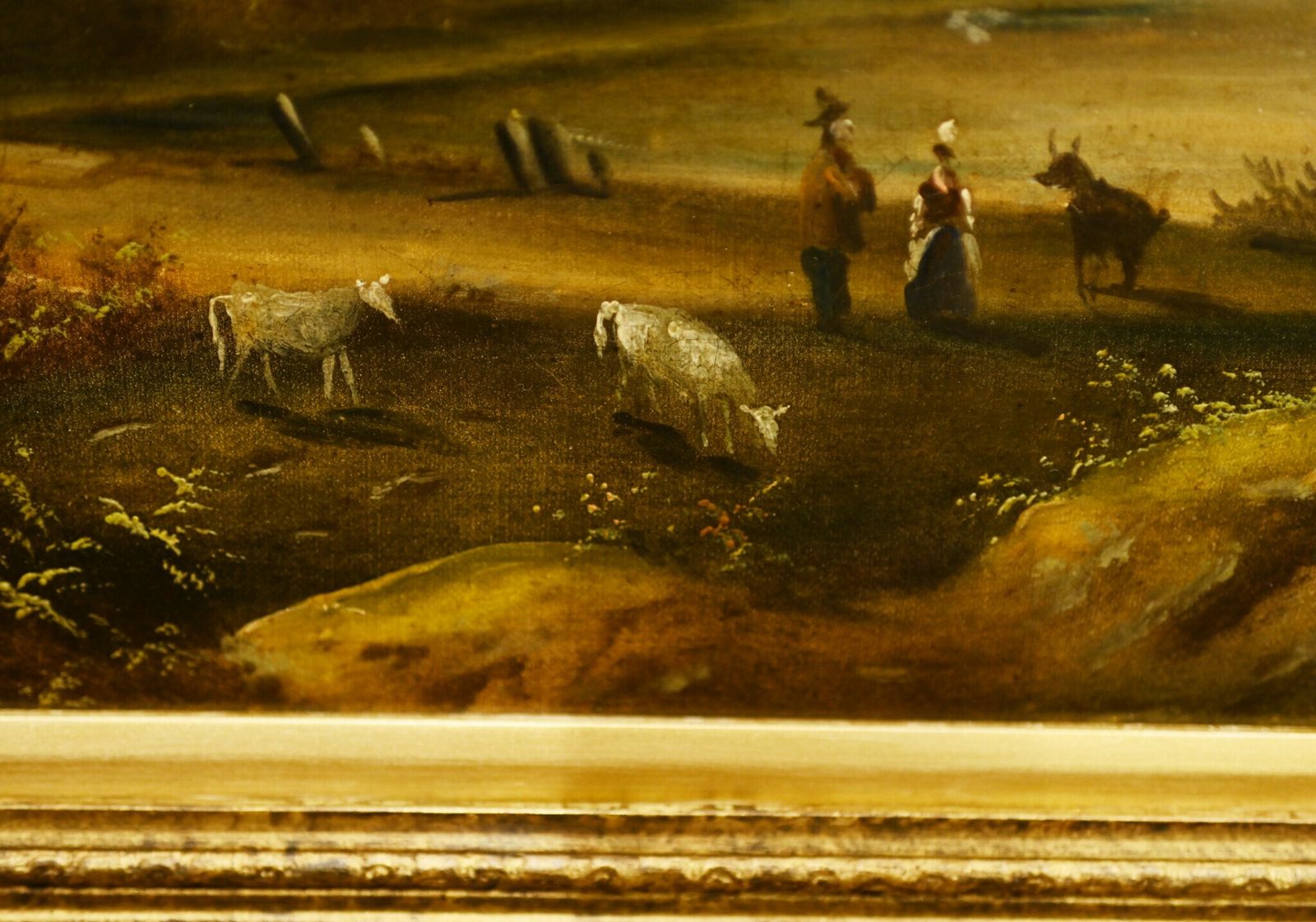 photo for sale Italian Tuscan Landscape Painting Grand Tour Pastoral Art