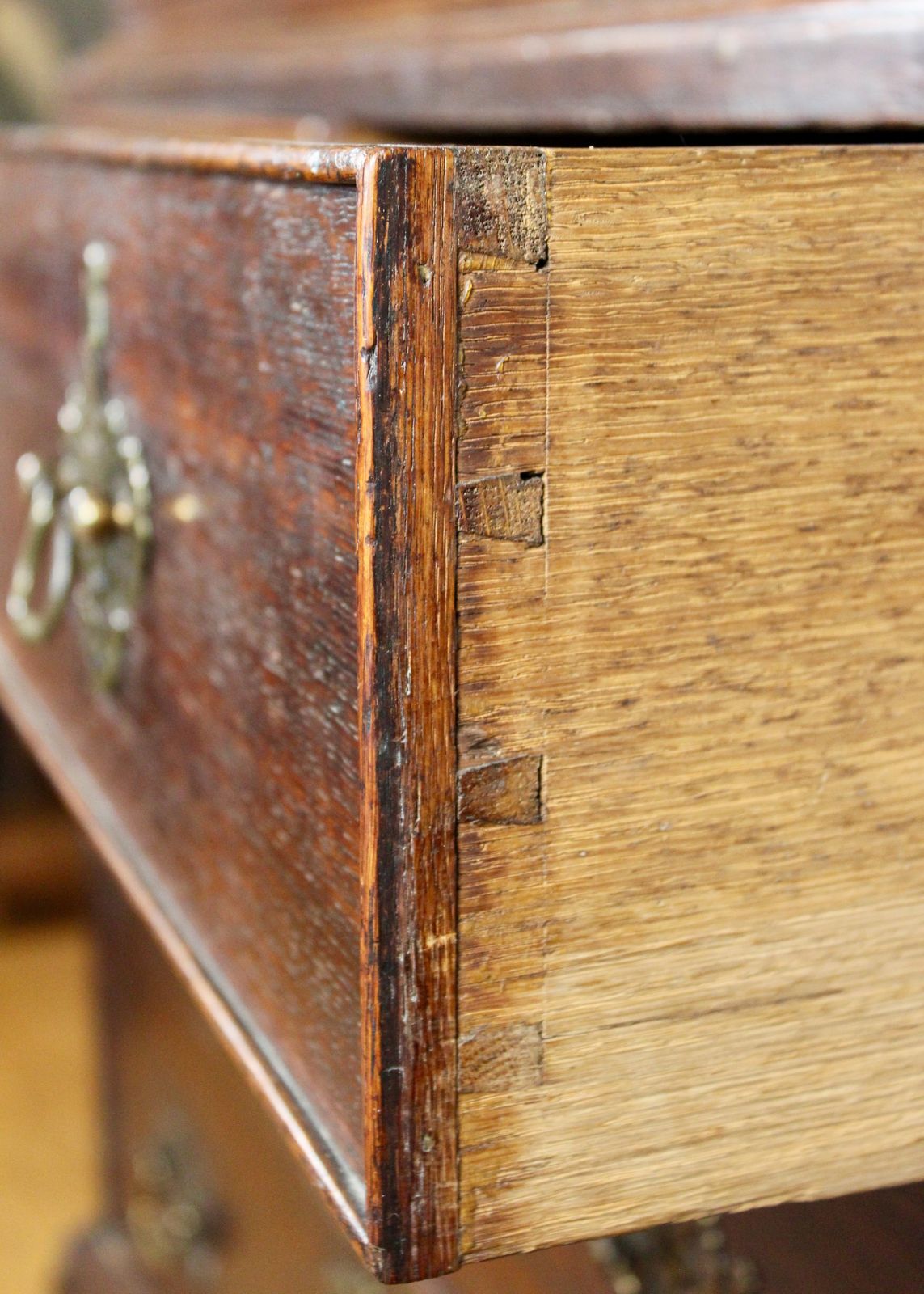 George III Oak Chest On Chest Set Of Drawers photo 2225.0