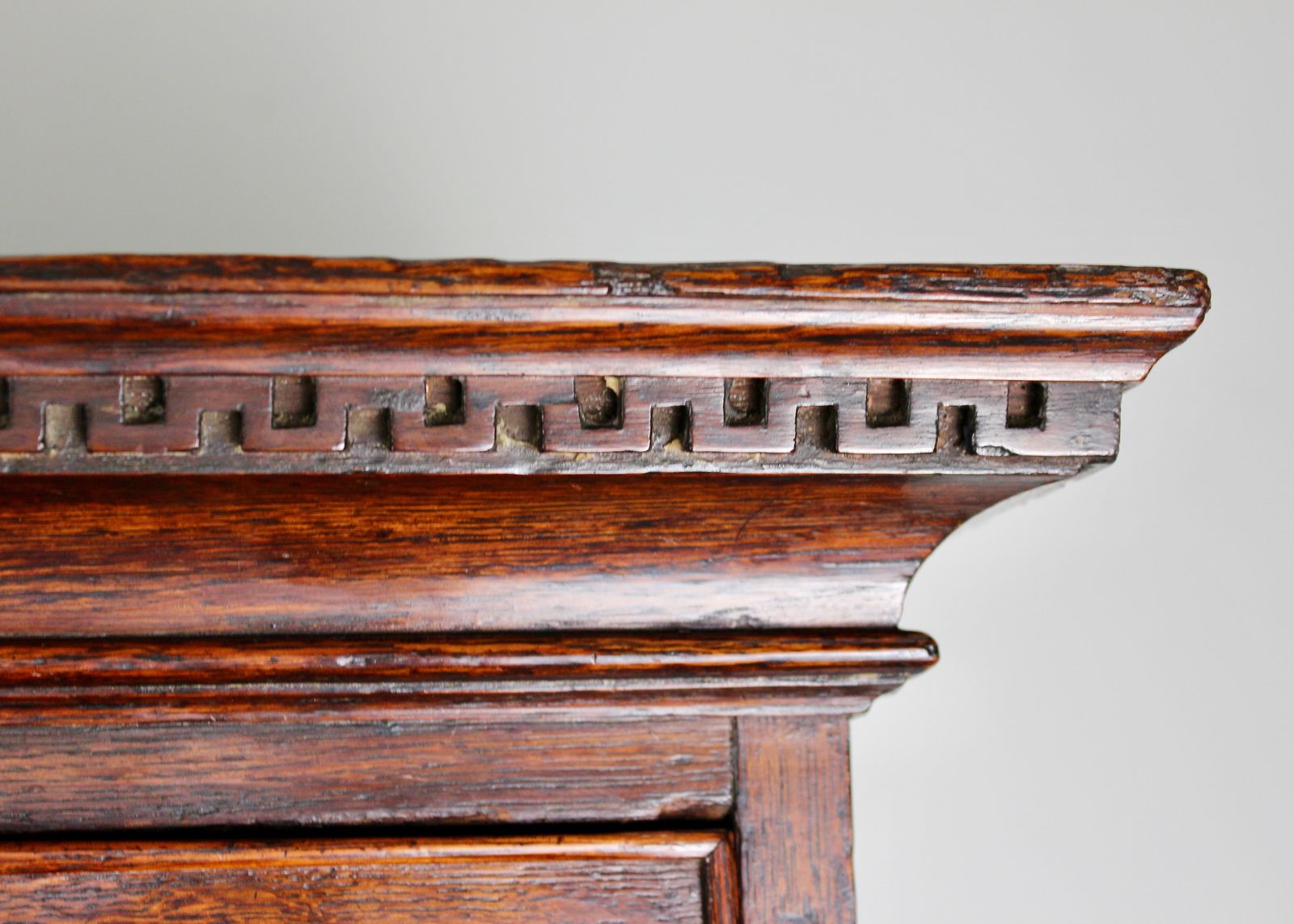 George III Oak Chest On Chest Set Of Drawers photo vinterior