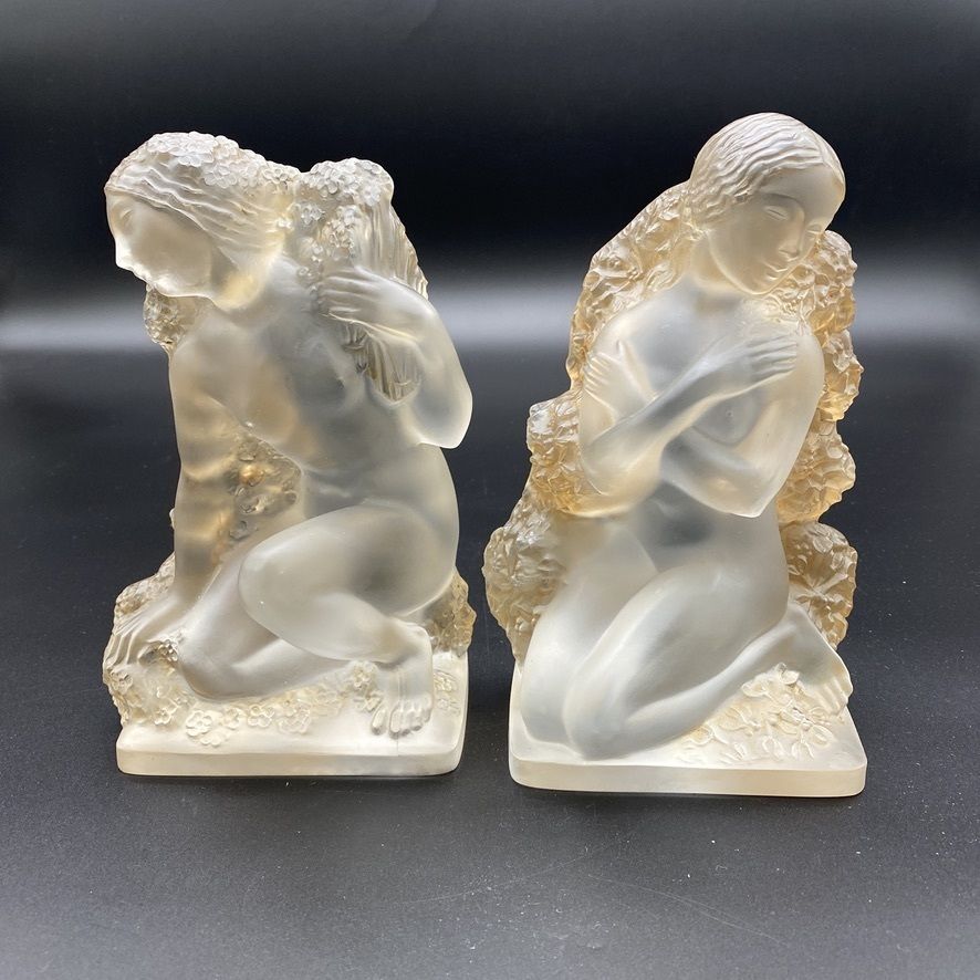 Four  Seasons  Statuettes By R.Lalique photo vinterior