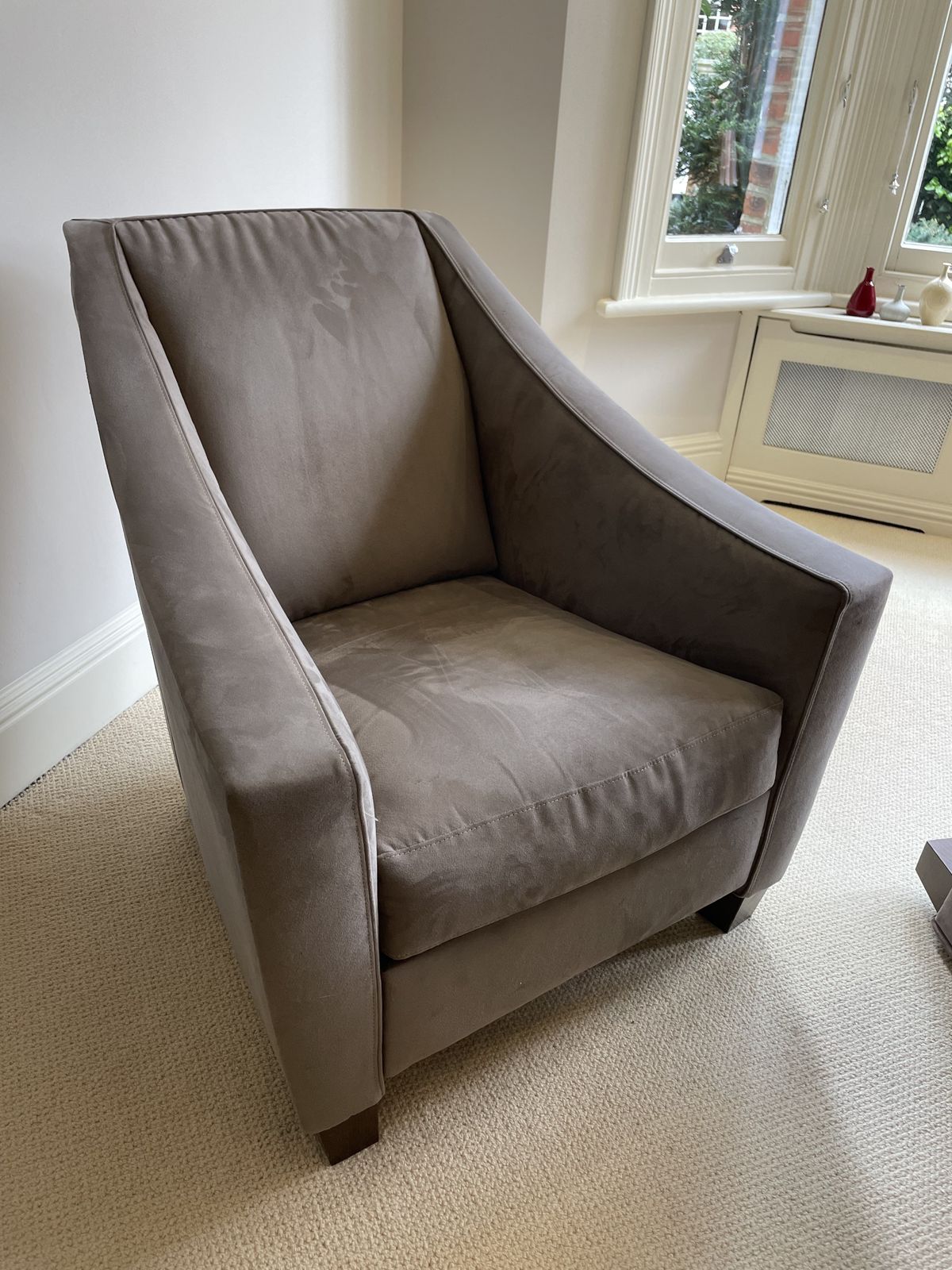 Nattuzzi Italia Armchairs In Smart Fabric Velvet. Good Condition   No Stains Or Sun Bleaching