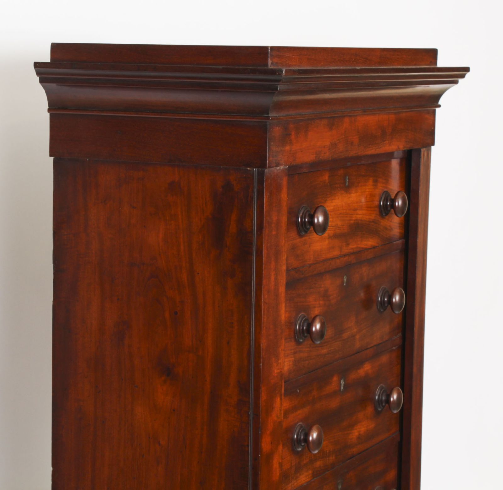 photo buy Antique George IV Mahogany  Wellington Chest  C1830 19th Century