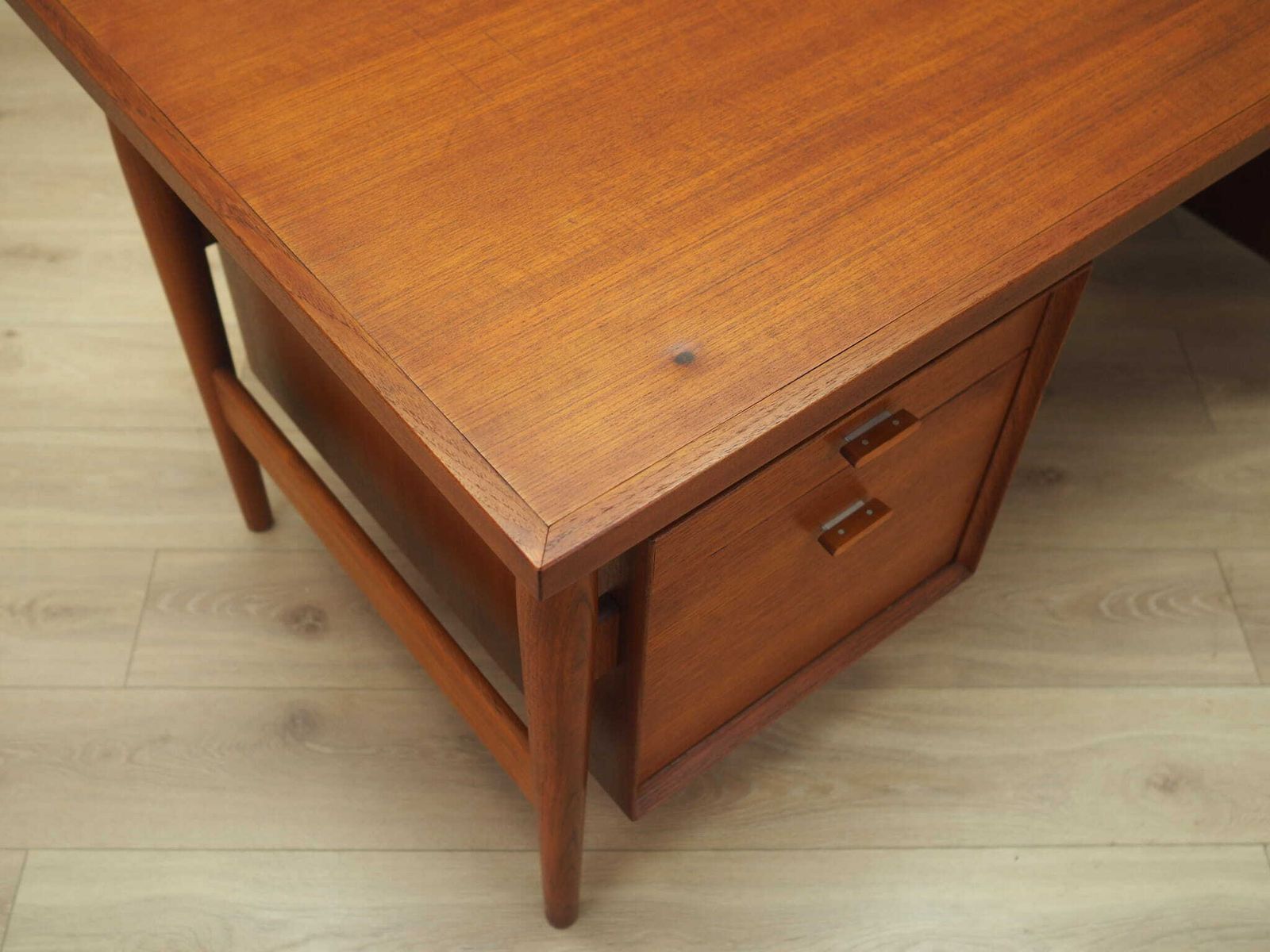 Teak Desk, Danish Design, 1960s, Designer: Arne Vodder, Production: Sibast photo buy