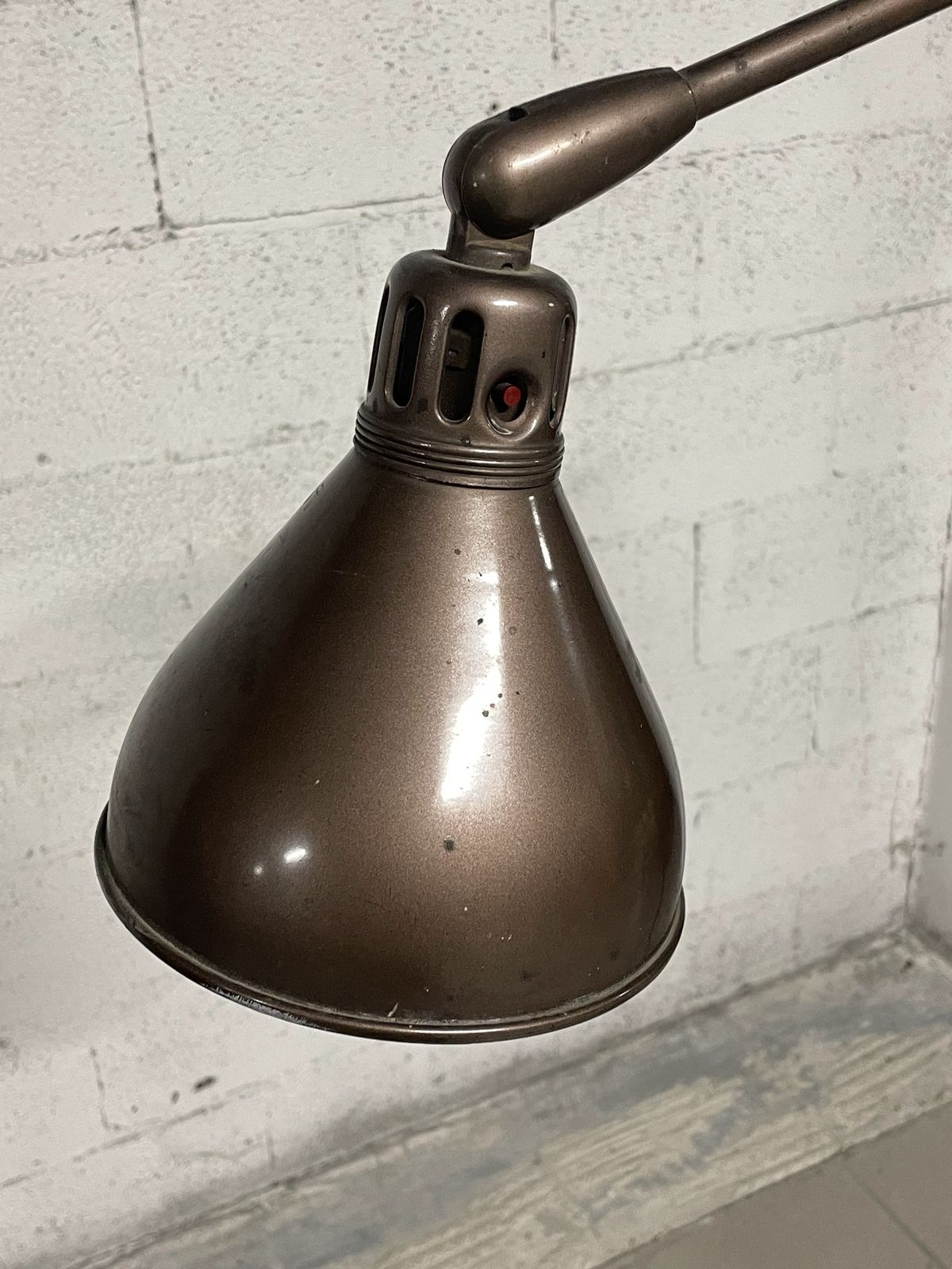 50's Floor Lamp Mod. 605 By Dazor Mfg Corp. St. Luis (USA)