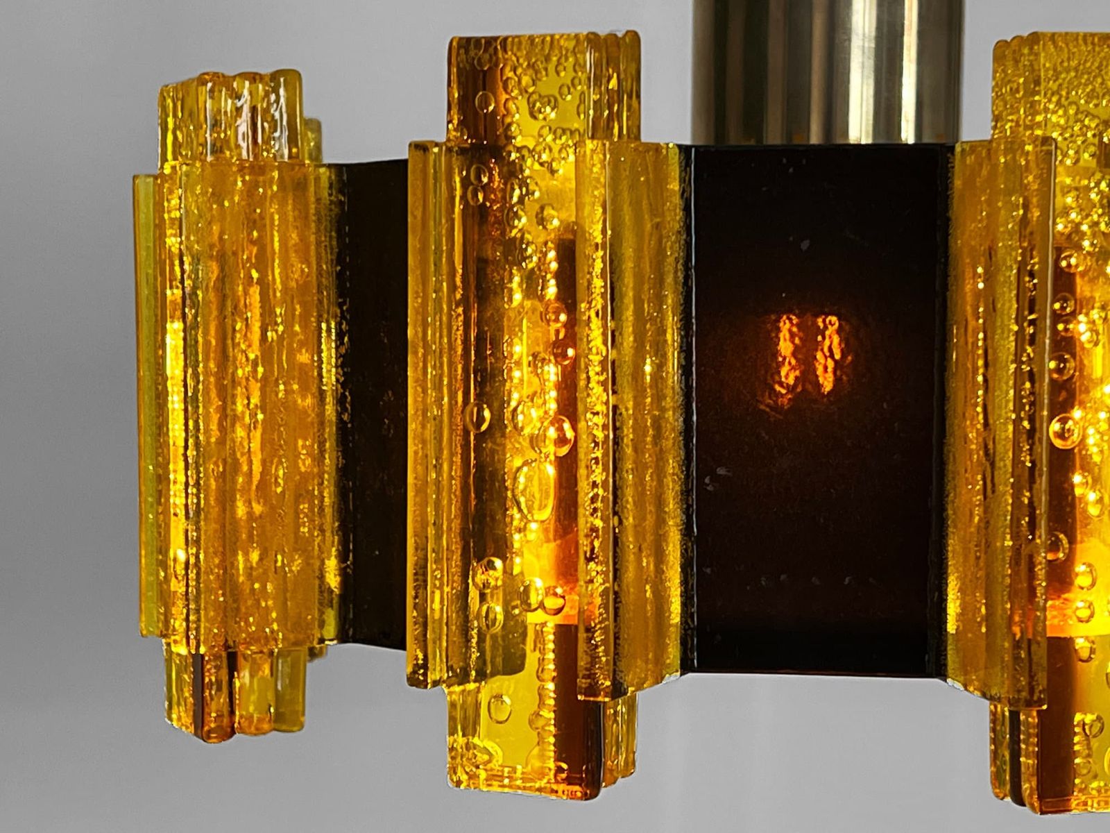 Acrylic Pendant Light/Chandelier By Claus Bolby For Cebo Industri. Denmark 1960s photo buy