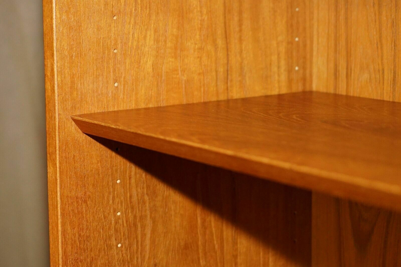 photo furniture Pair Of Large Mid Century Modern Poul Hundevad 1960's Danish Teak Open Bookcases