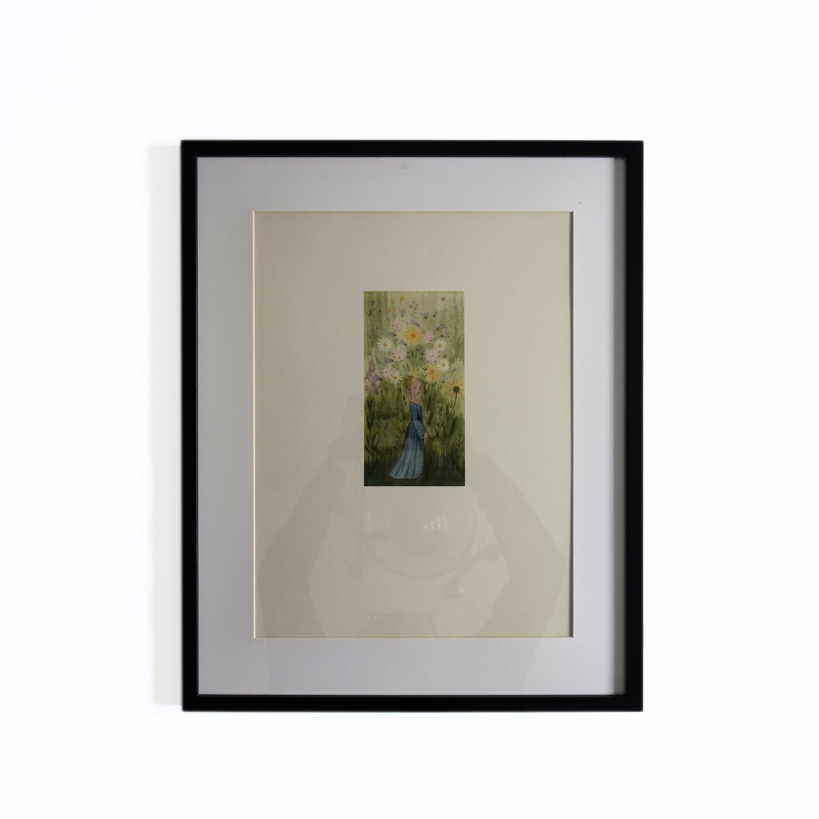 Prinsessan Bland Blommor" Vintage Poster By Ivar Arosenius photo Art